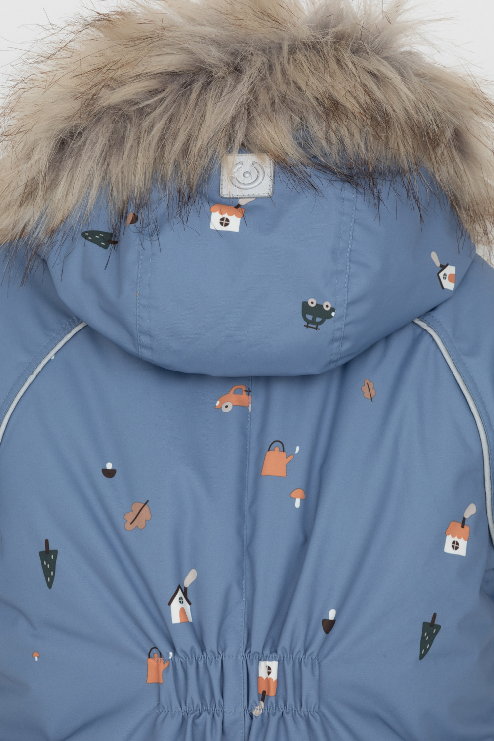 Комбинезоны утепленные для мальчика, артикул: ВК 60116/н/10 ГР, цвет: голубой, фото 11