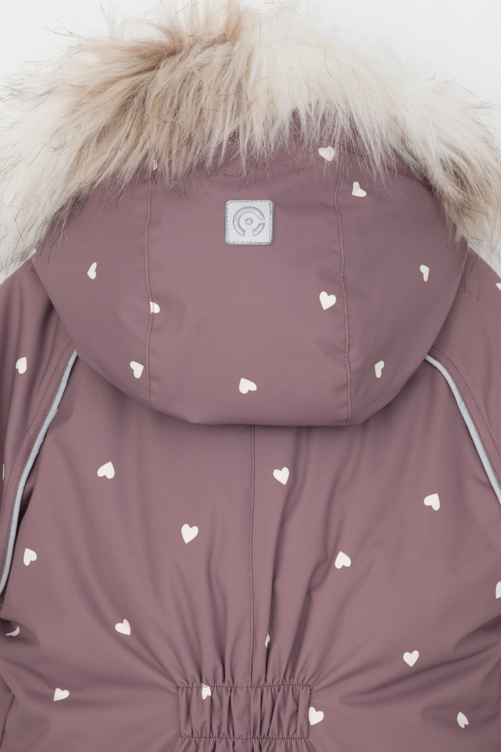 Комбинезоны утепленные для девочки, артикул: ВК 60105/н/13 ГР, цвет: фиолетовый, фото 11