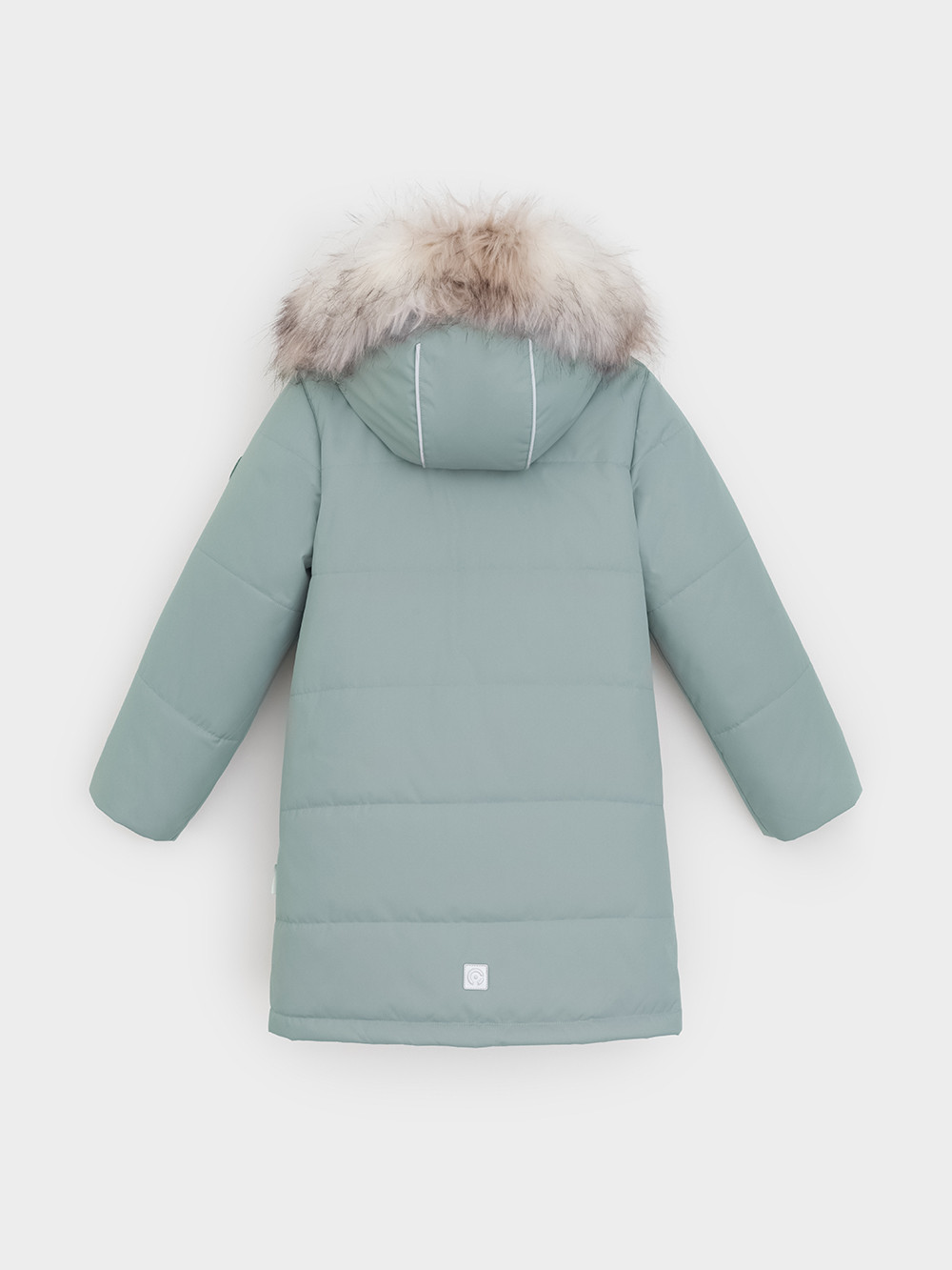 Пальто для девочки, артикул: ВК 38110/2 УЗГ, цвет: зеленый, фото 11