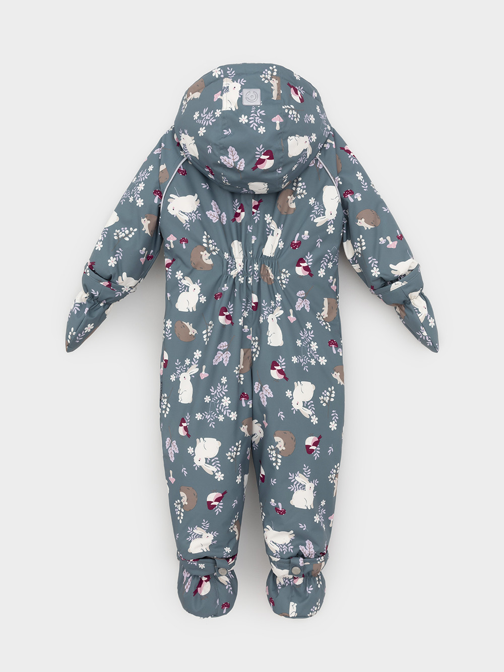 Комбинезоны утепленные для девочки, артикул: ВК 60032/н/56 Ал, цвет: голубой, фото 12