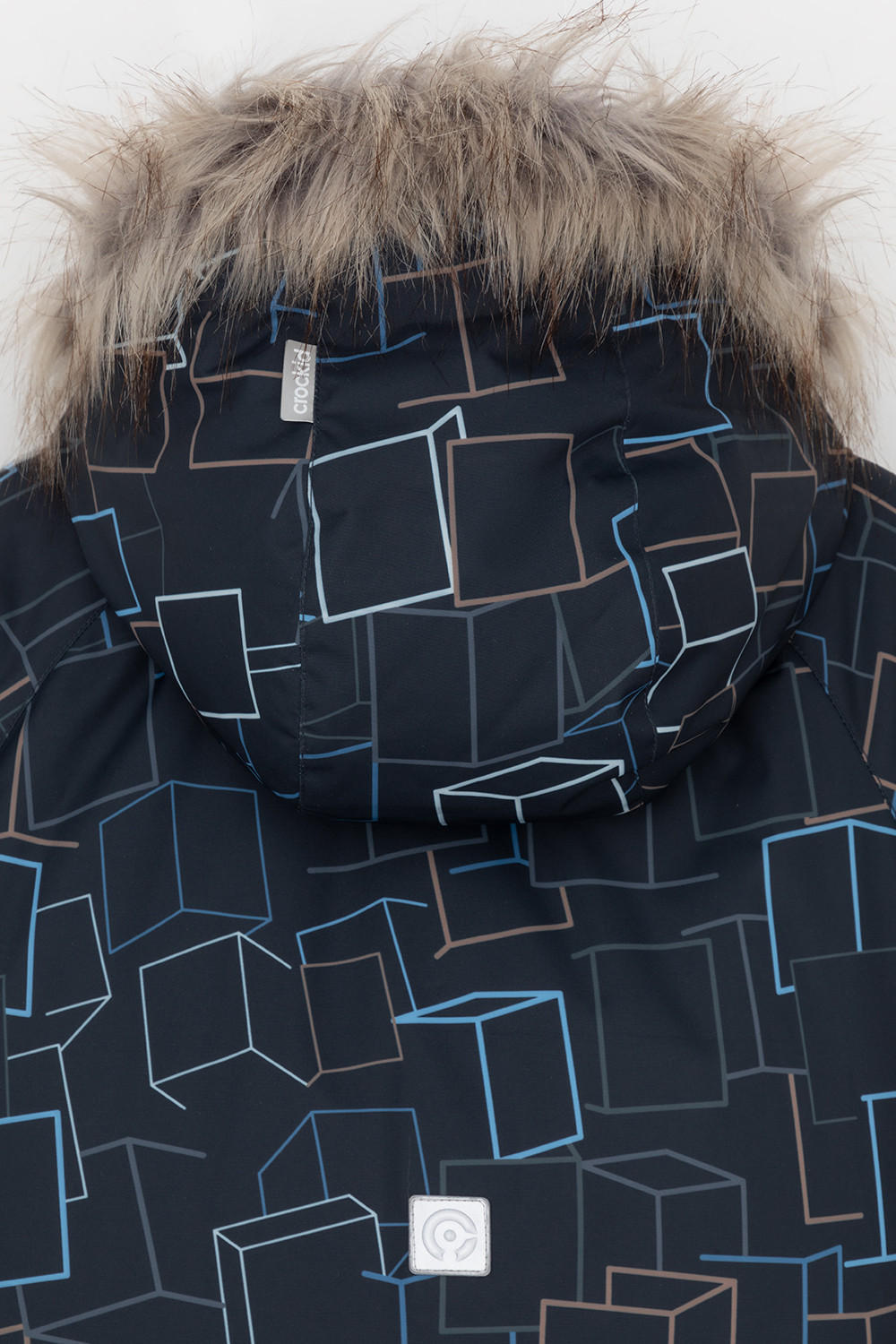 Комбинезоны утепленные для мальчика, артикул: ВК 60120/н/9 ГР, цвет: темно-синий, фото 12