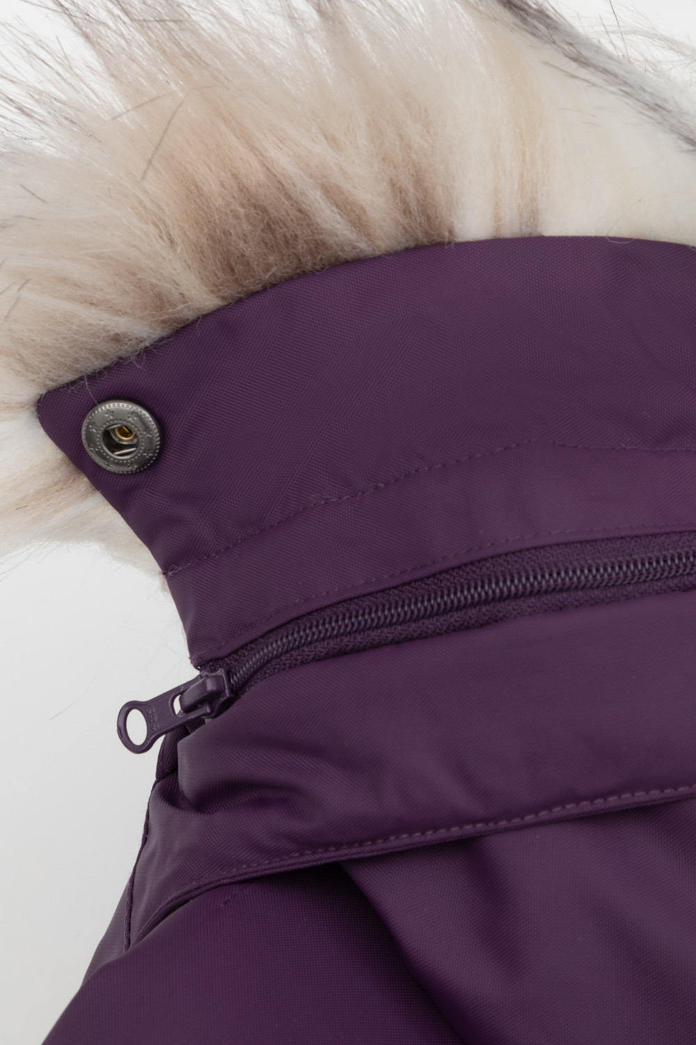 Комбинезоны утепленные для девочки, артикул: ВК 60102/6 ГР (122-158), цвет: фиолетовый, фото 12