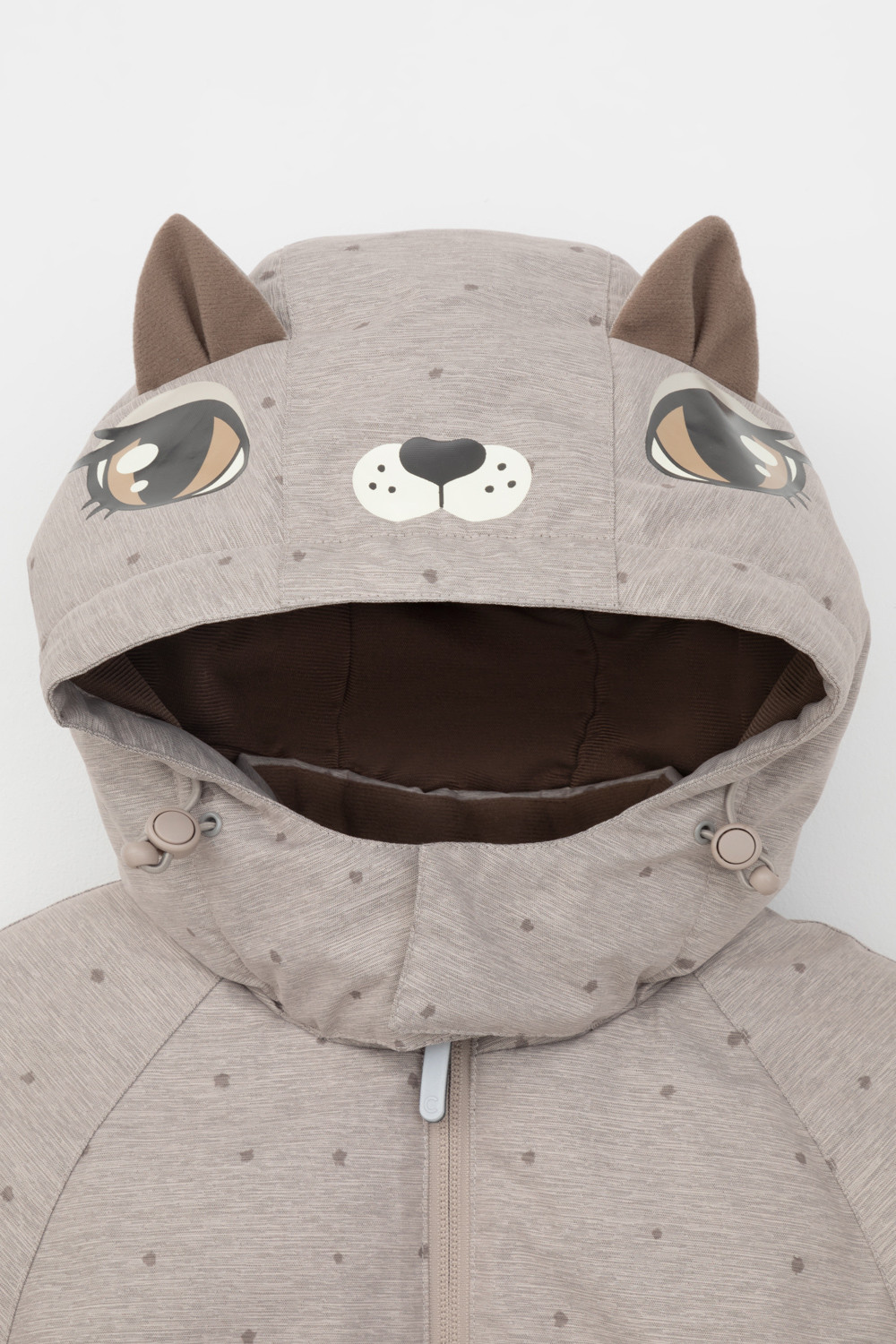 Куртка для девочки, артикул: ВК 38114/н/1 ГР, цвет: светло-бежевый, фото 12