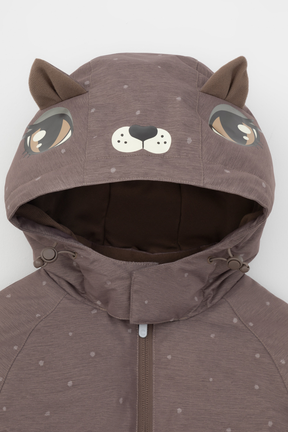 Куртка для девочки, артикул: ВК 38114/н/2 ГР, цвет: коричневый, фото 12