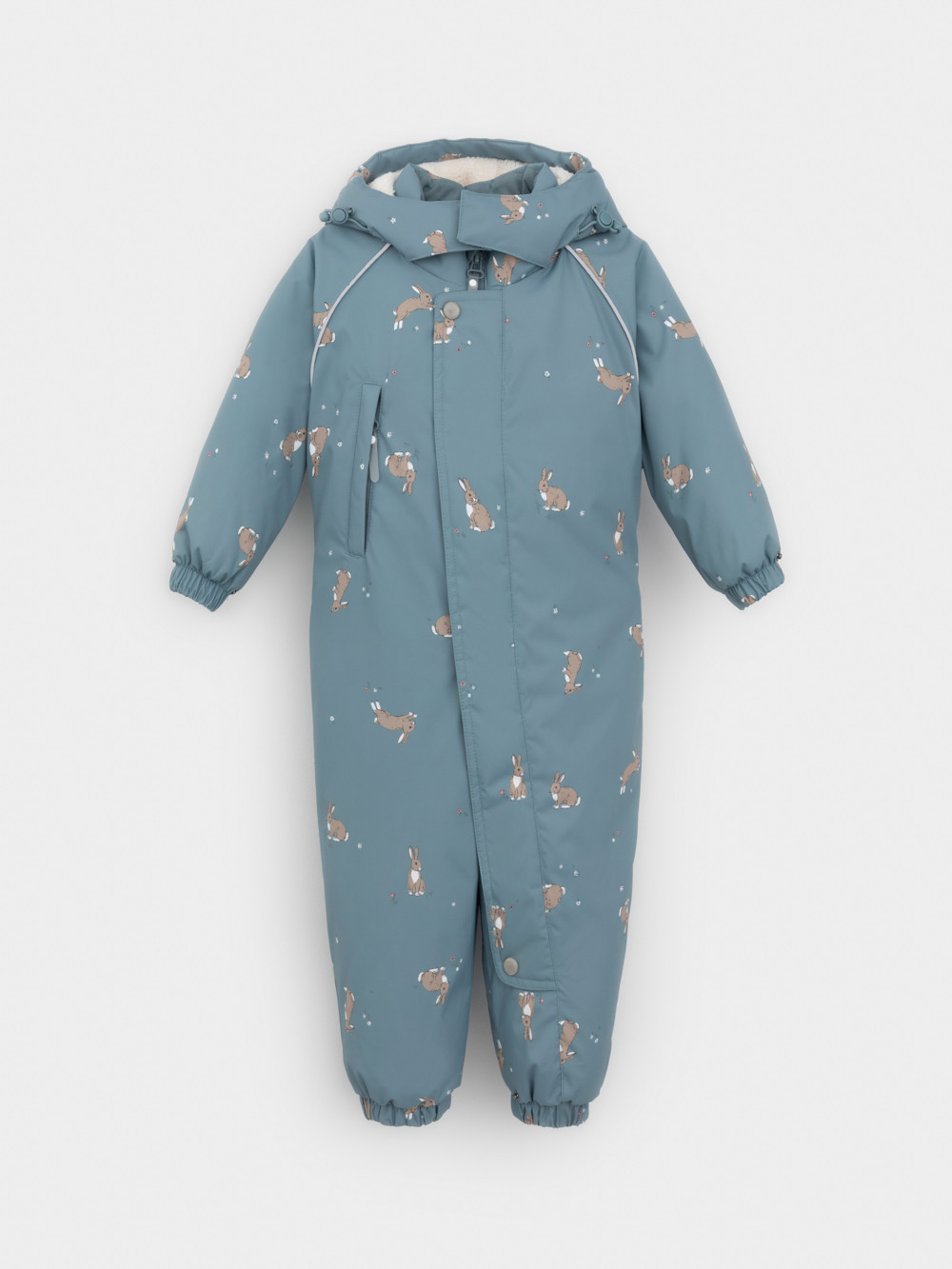 Комбинезоны утепленные для девочки, артикул: ВК 60131/н/2 УЗГ, цвет: серый, фото 12