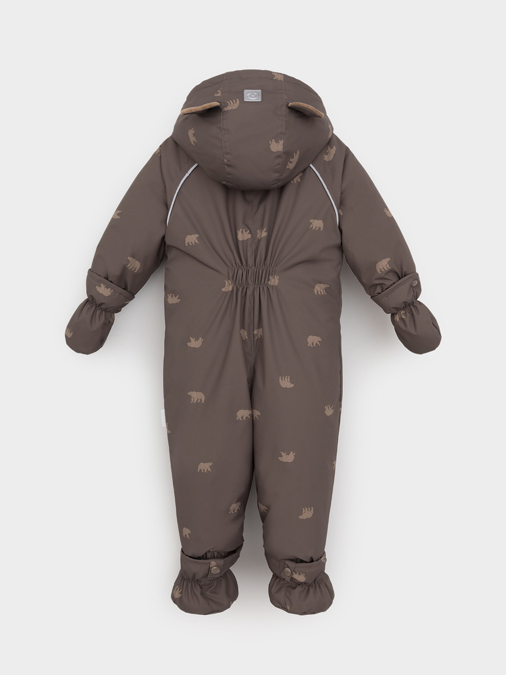 Комбинезоны утепленные для мальчика, артикул: ВК 60133/н/1 УЗГ, цвет: коричневый, фото 12