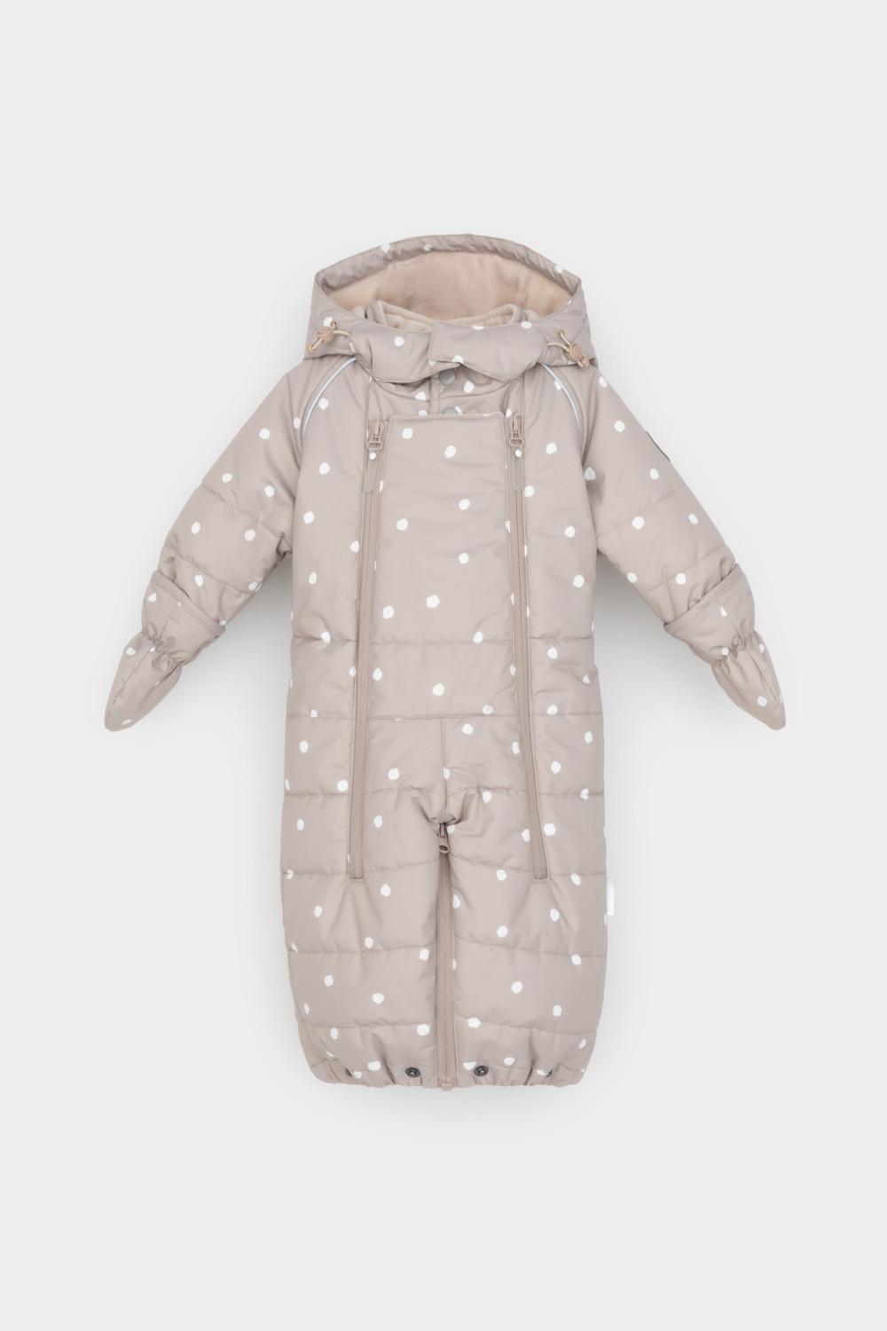 Комбинезоны утепленные для девочки, артикул: ВК 60094/н/6 УЗГ, цвет: коричневый, фото 13