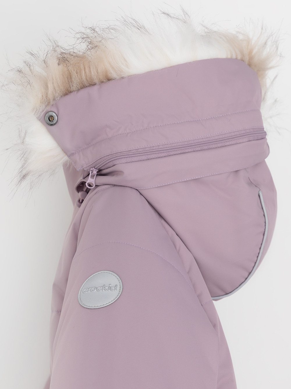 Пальто для девочки, артикул: ВК 38110/3 УЗГ, цвет: розовый, фото 13