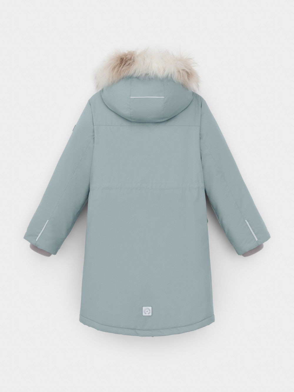 Пальто для девочки, артикул: ВК 38107/11 ГР, цвет: зеленый, фото 14