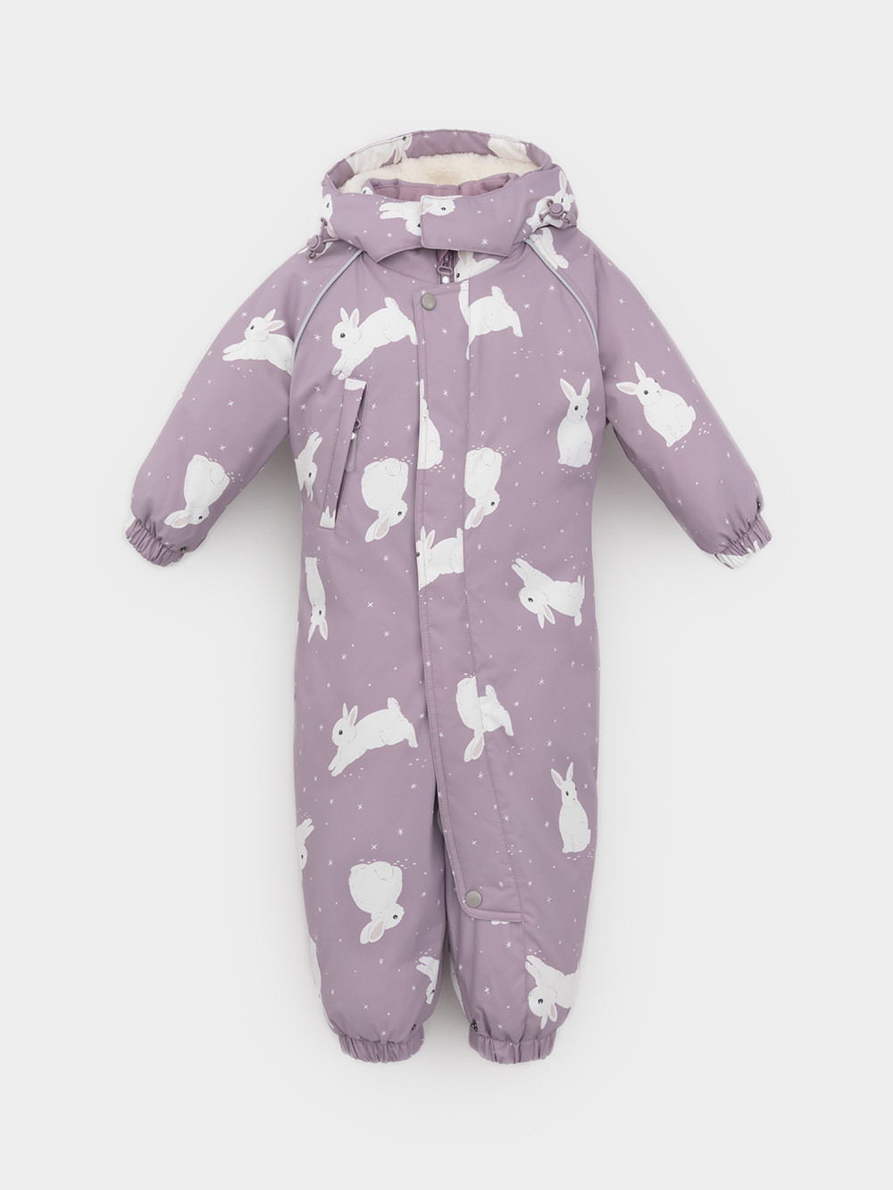 Комбинезоны утепленные для девочки, артикул: ВК 60131/н/1 УЗГ, цвет: розовый, фото 14