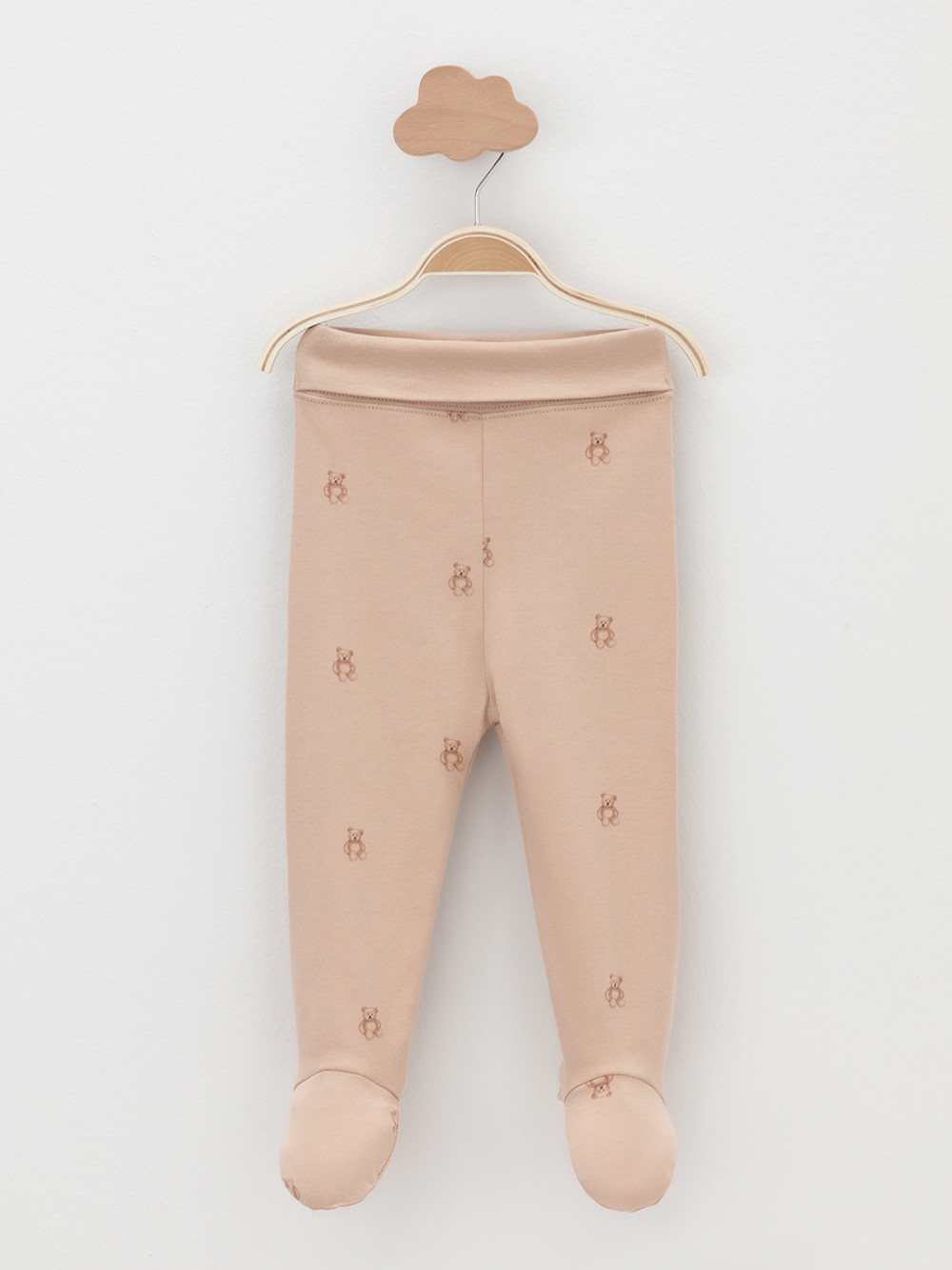 Ползунки для новорожденных, артикул: К 400220-2уп, цвет: бежевый, фото 2