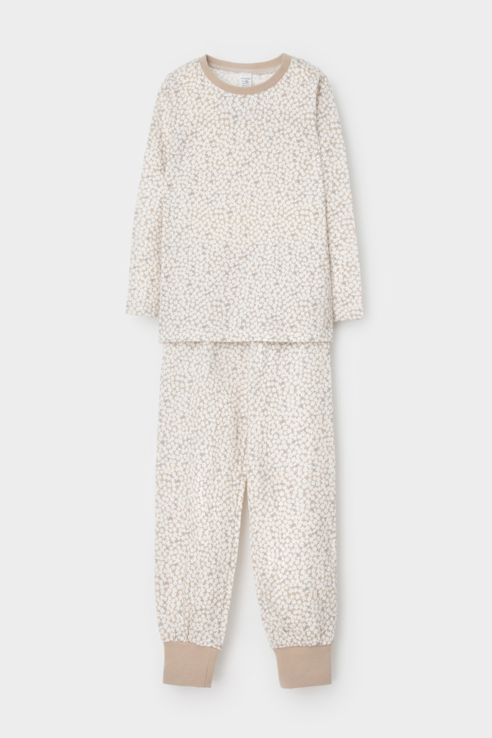 Пижама для девочки, артикул: К 1561, цвет: сливки2, фото 2