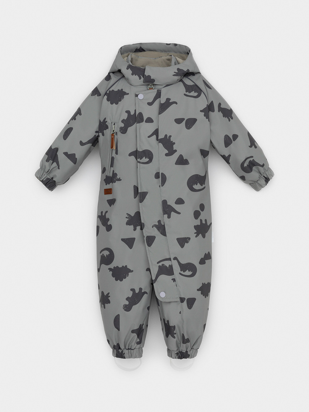 Комбинезоны утепленные для мальчика, артикул: ВК 60085/н/64 Ал, цвет: зеленый, фото 2