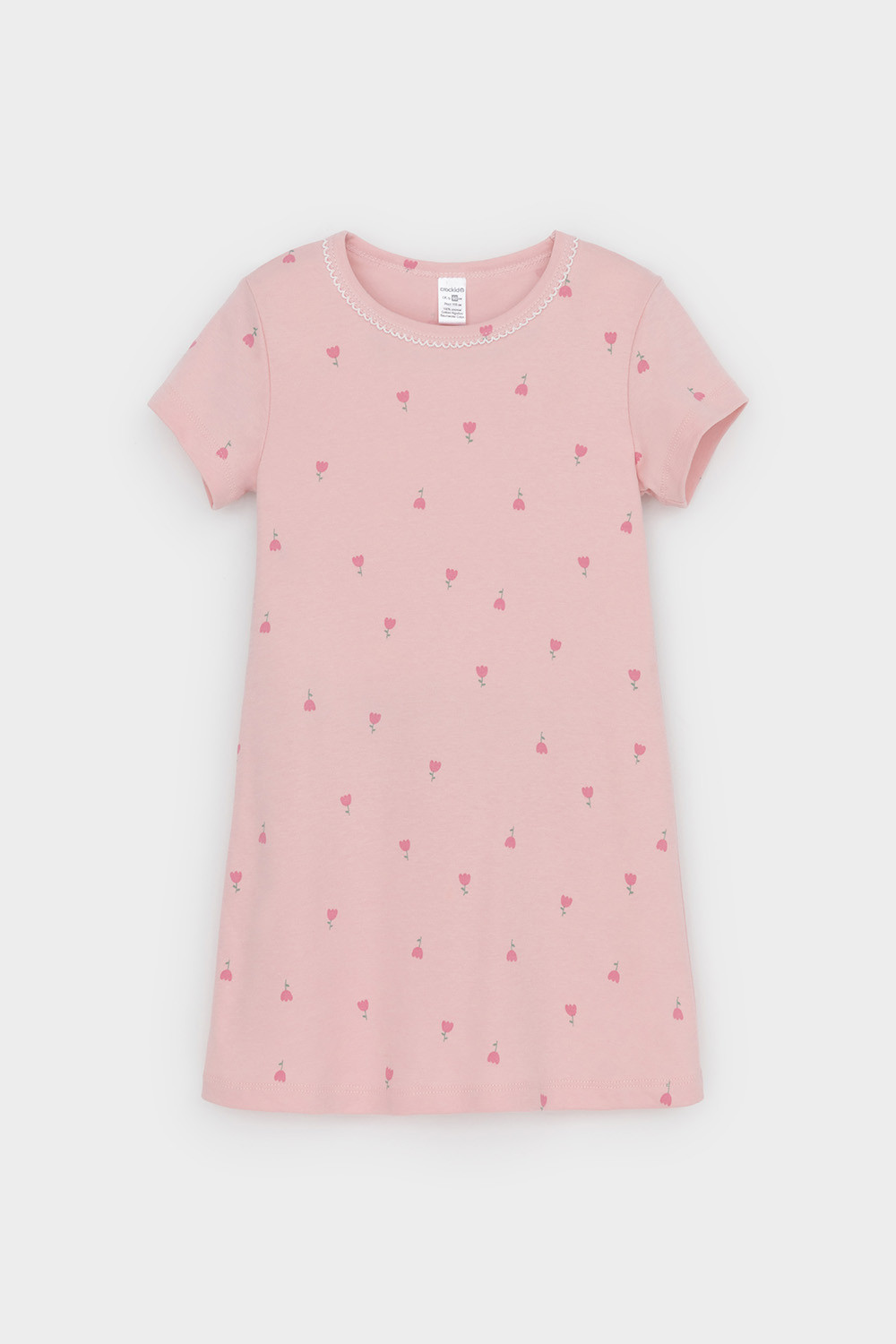 Ночная сорочка для девочки, артикул: К 1156, цвет: розовый, фото 2