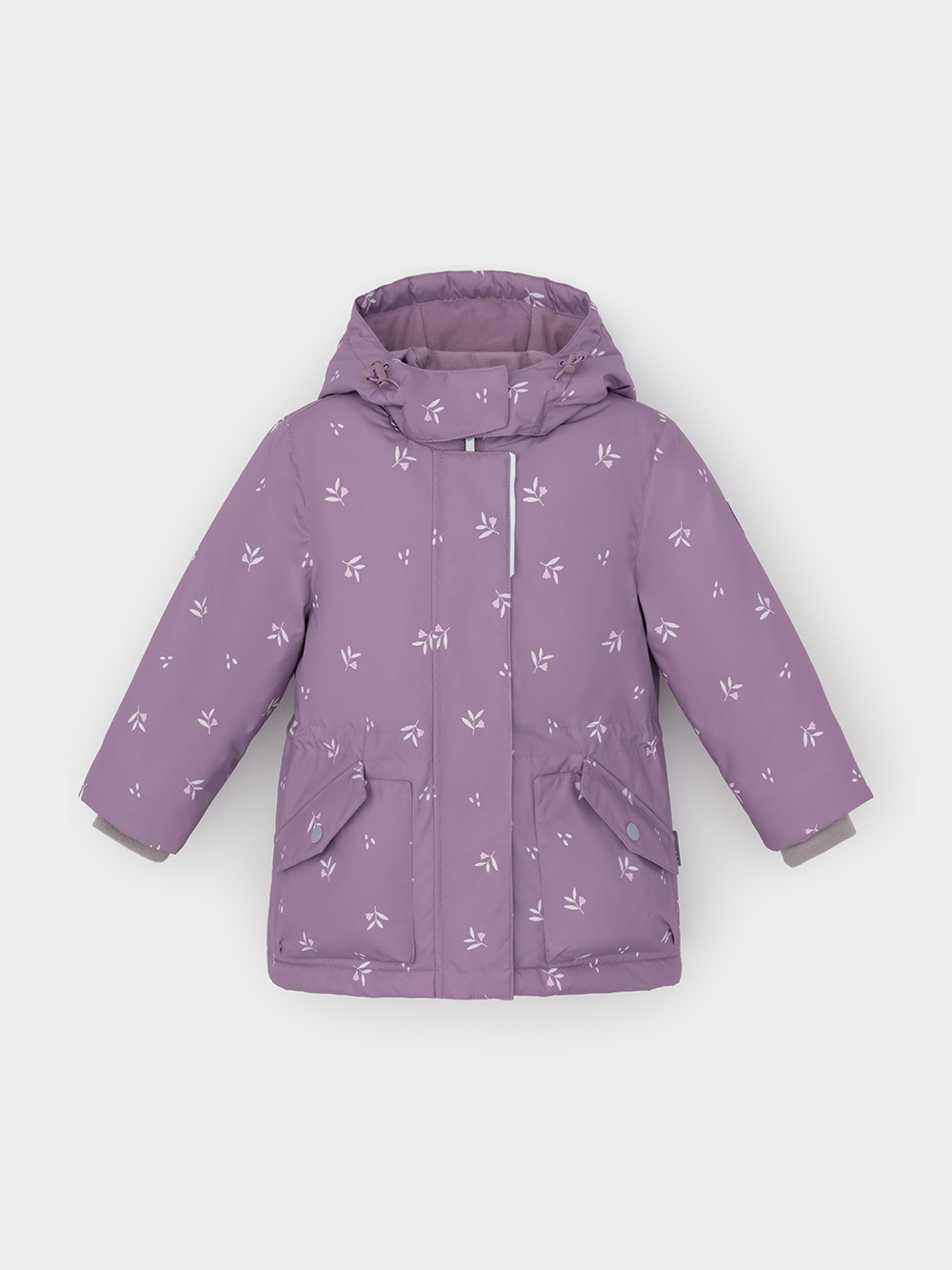 Куртка для девочки, артикул: ВК 38120/н/1 ГР, цвет: бордовый, фото 2