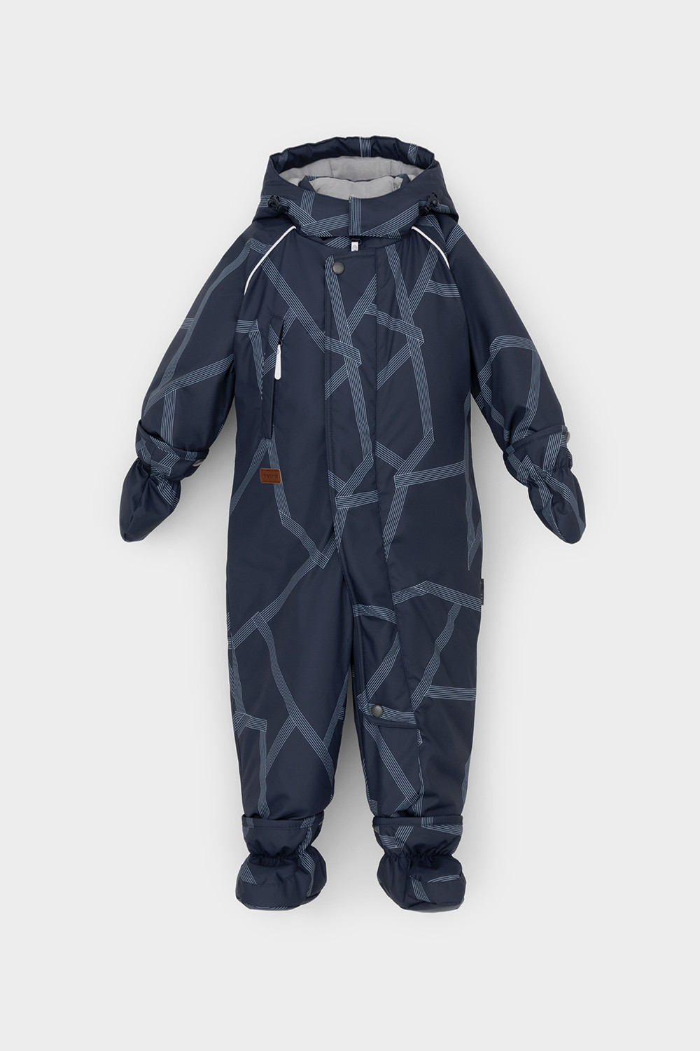 Комбинезоны утепленные для мальчика, артикул: ВК 60032/н/52 Ал, цвет: темно-синий, фото 2
