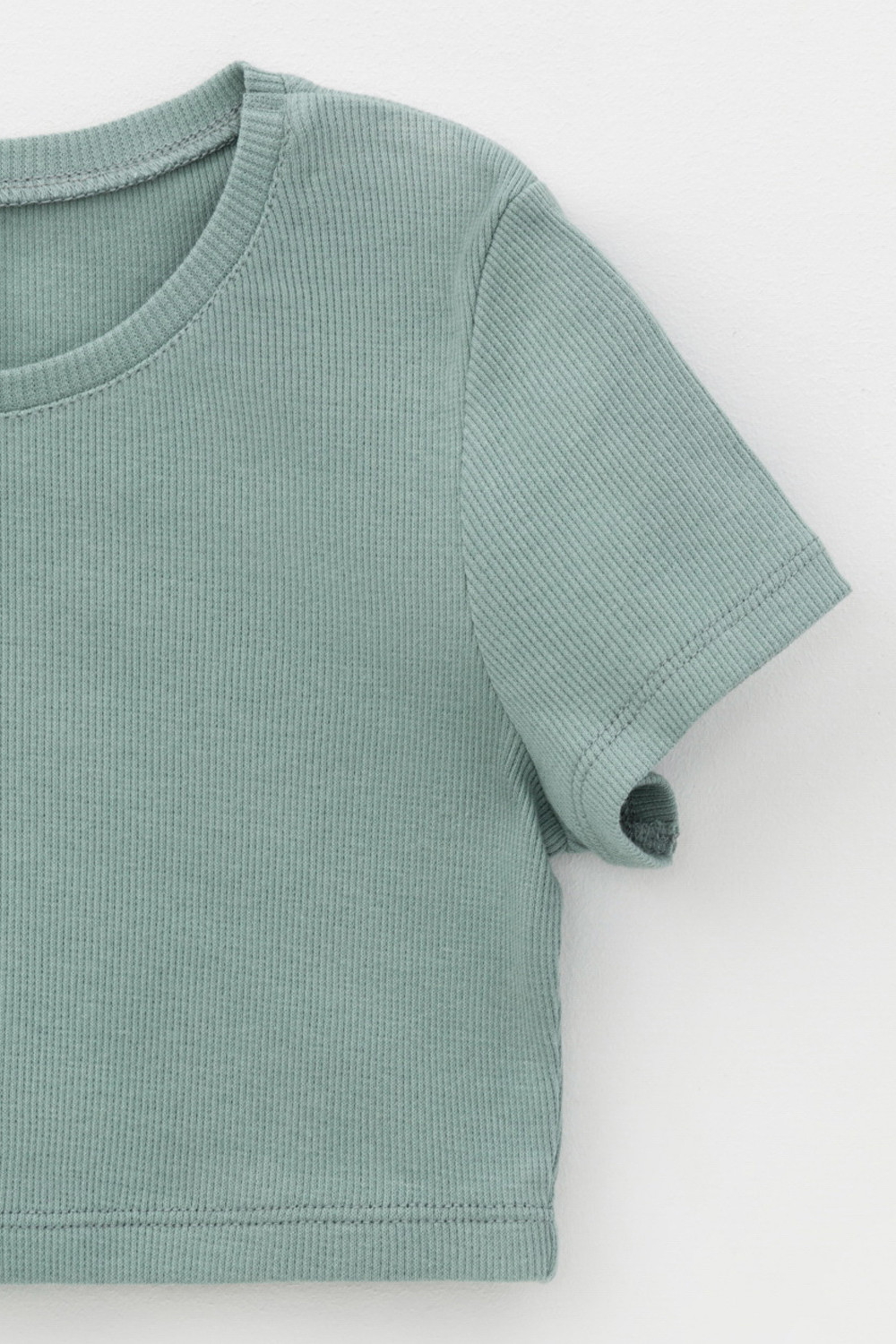 Футболка для девочки, артикул: КП 302049, цвет: голубой, фото 2