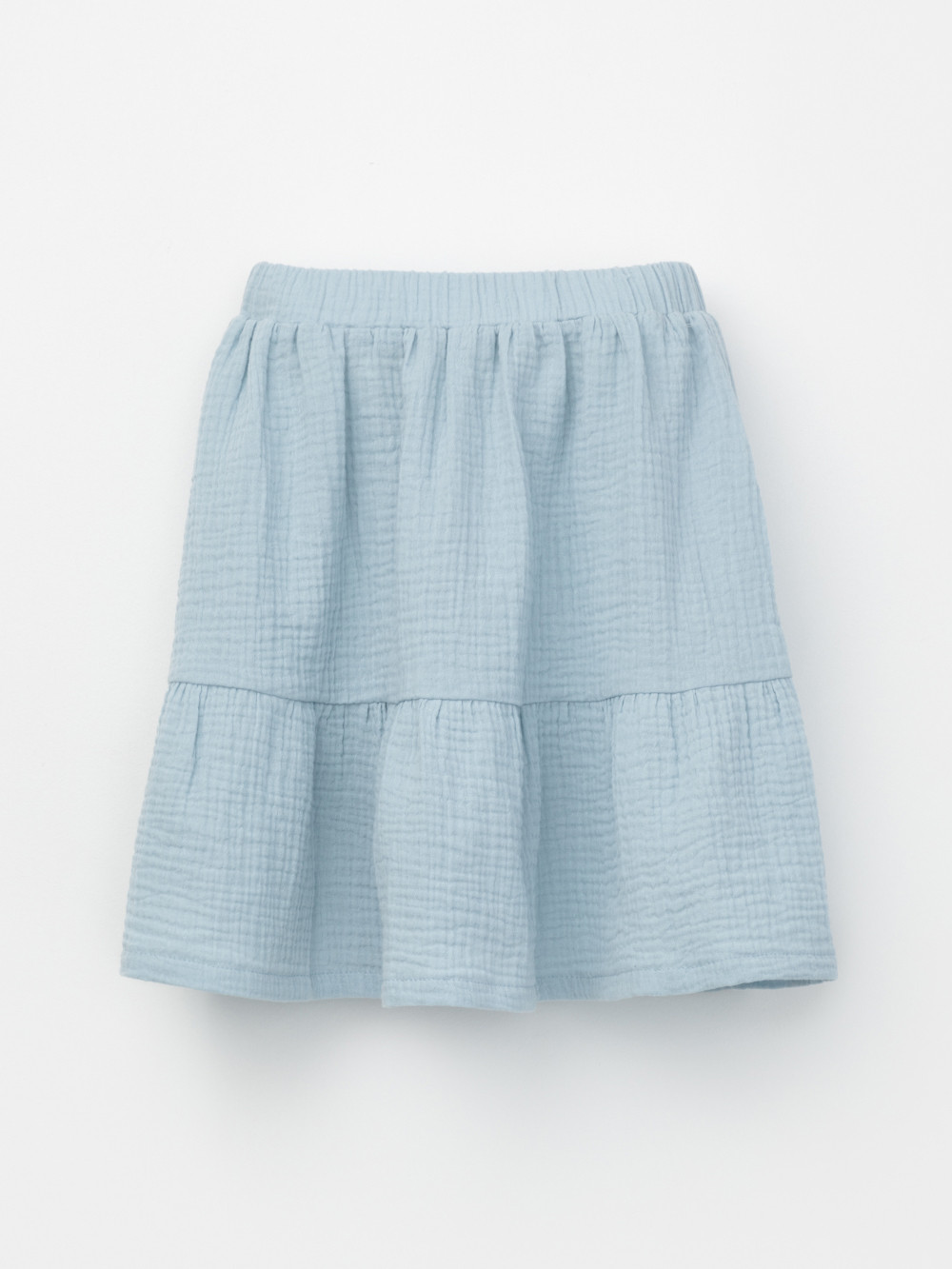 Юбка для девочки, артикул: ТК 70046, цвет: голубой, фото 2
