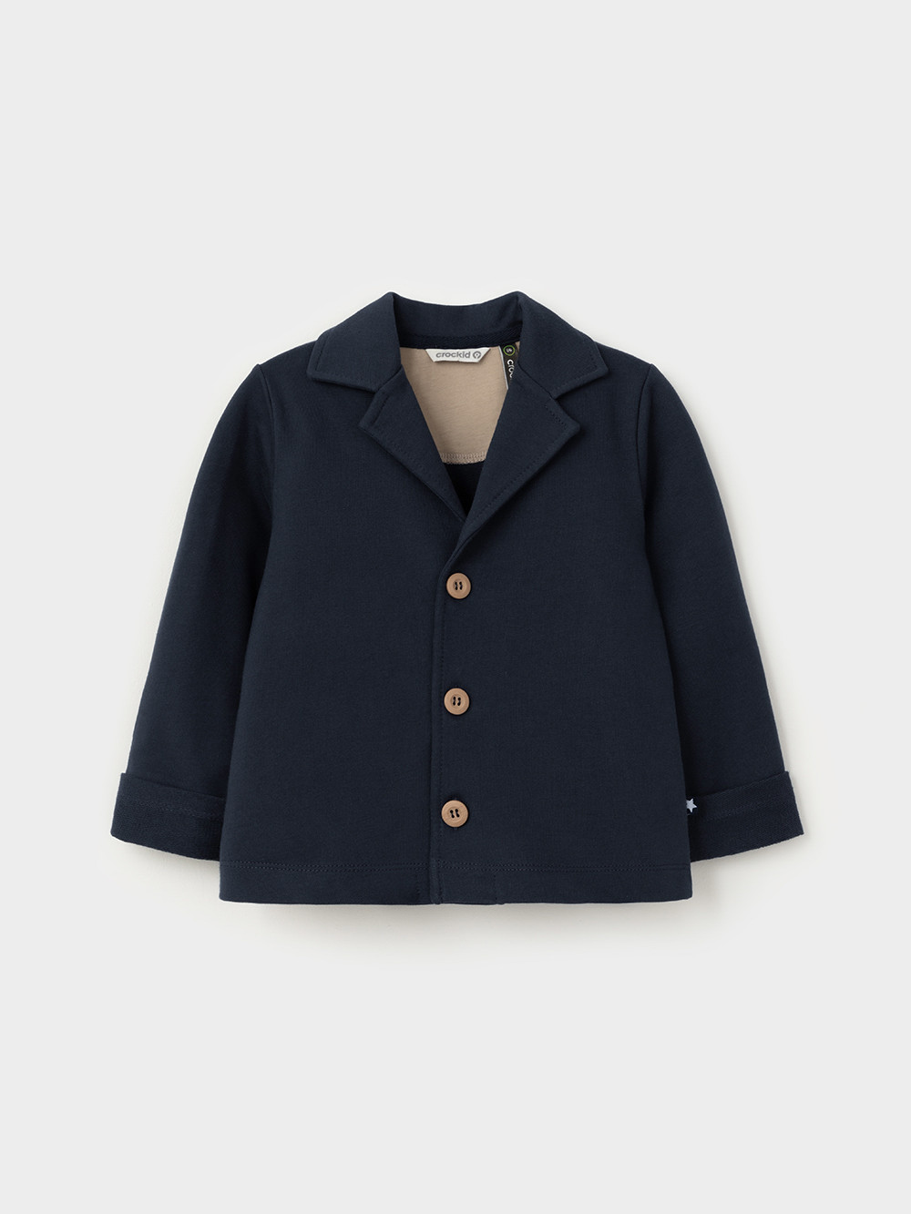 Жакет для мальчика, артикул: КР 302021, цвет: темно-синий, фото 2