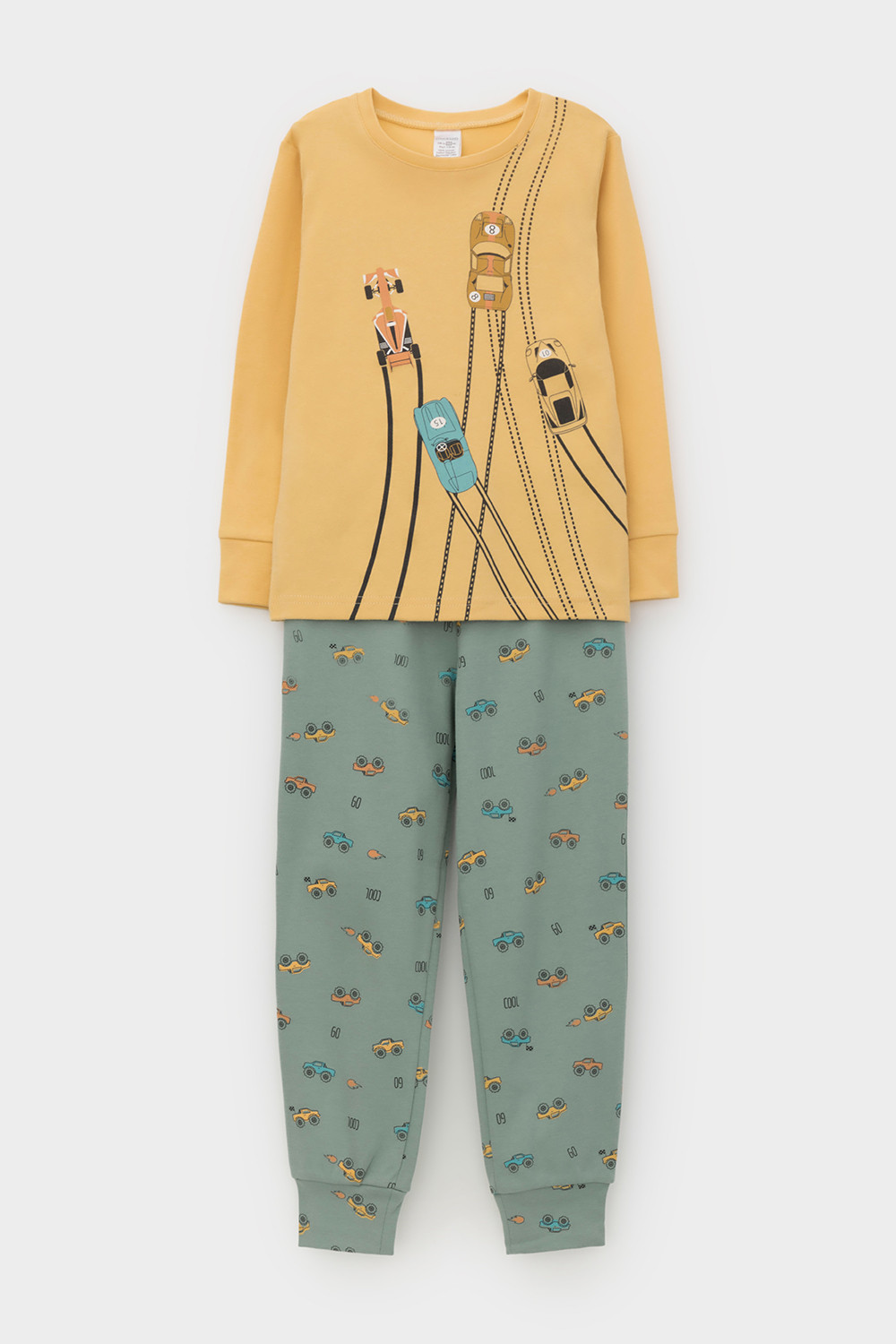 Пижама для мальчика, артикул: К 1541/25, цвет: желтый, фото 2