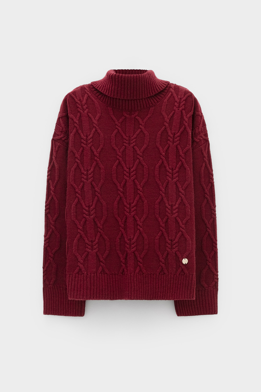 Джемперы женские для мам, артикул: ЕВ 30234/ш, цвет: бордовый, фото 2