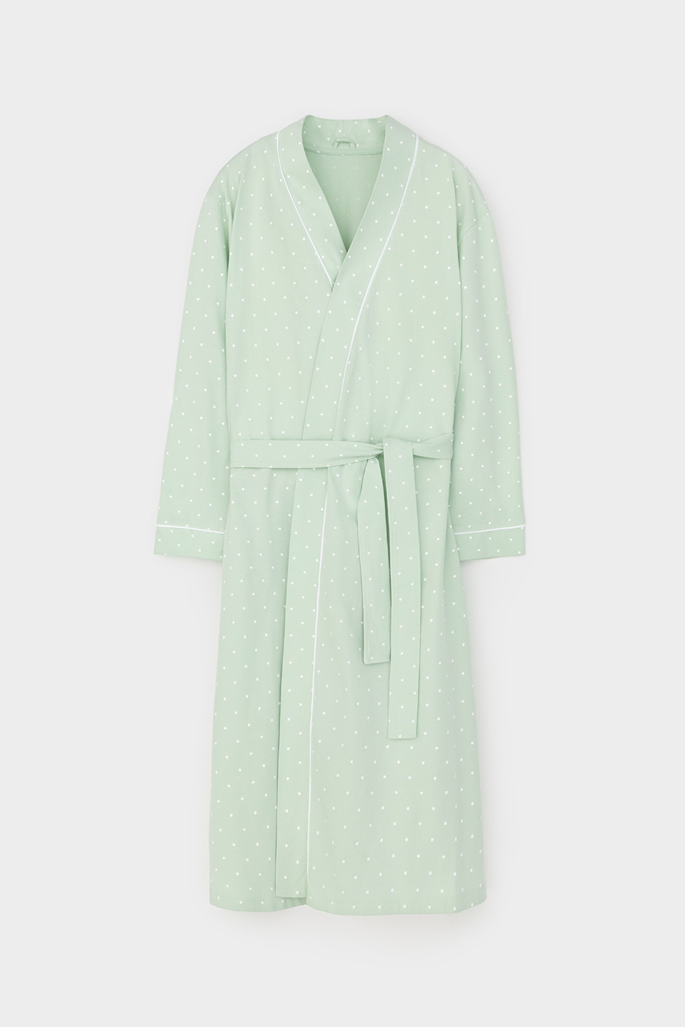 Халаты женские для мам, артикул: Е 50005/24, цвет: зеленый, фото 2
