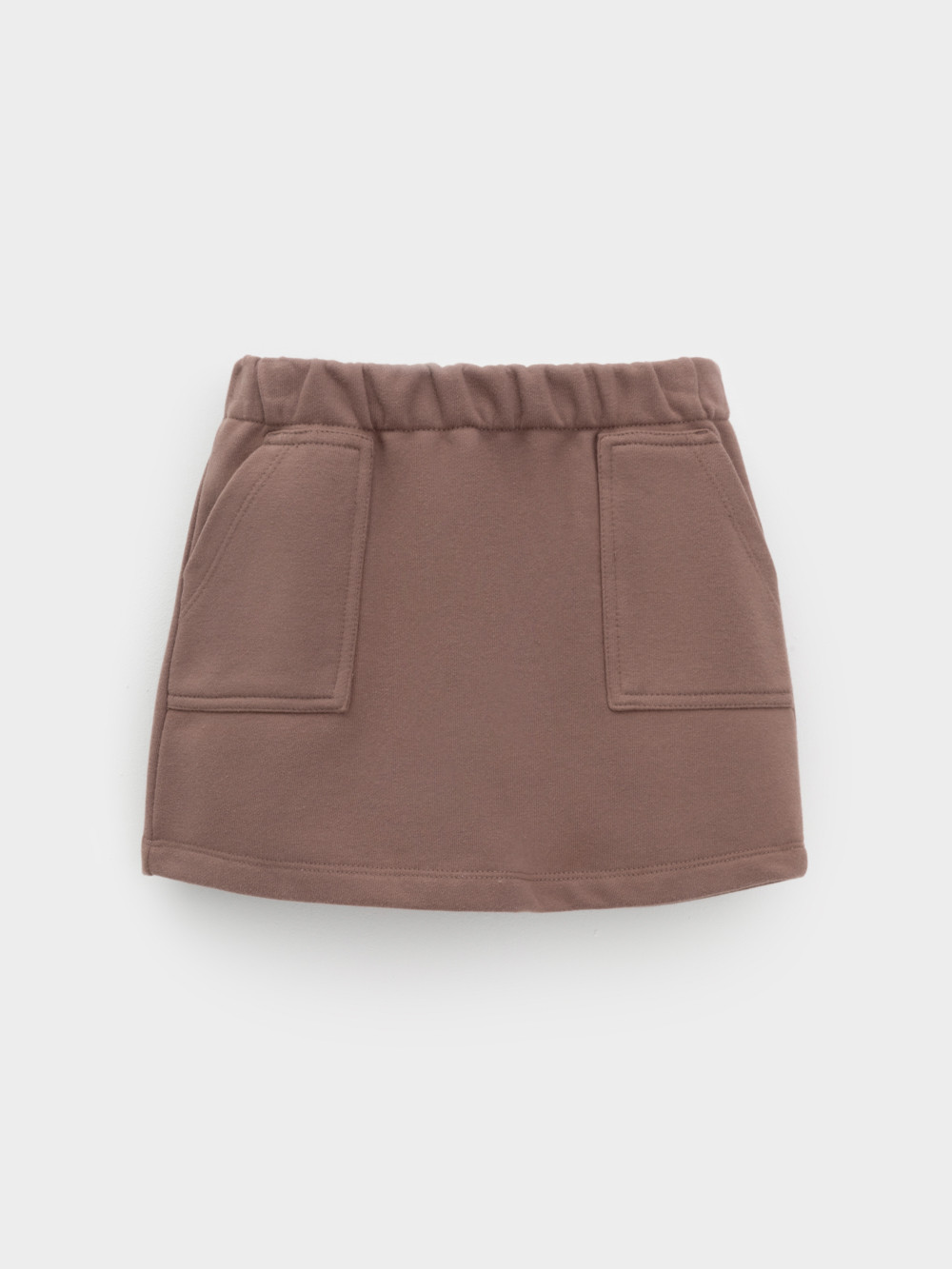Юбка для девочки, артикул: КР 7149, цвет: кофейный, фото 2