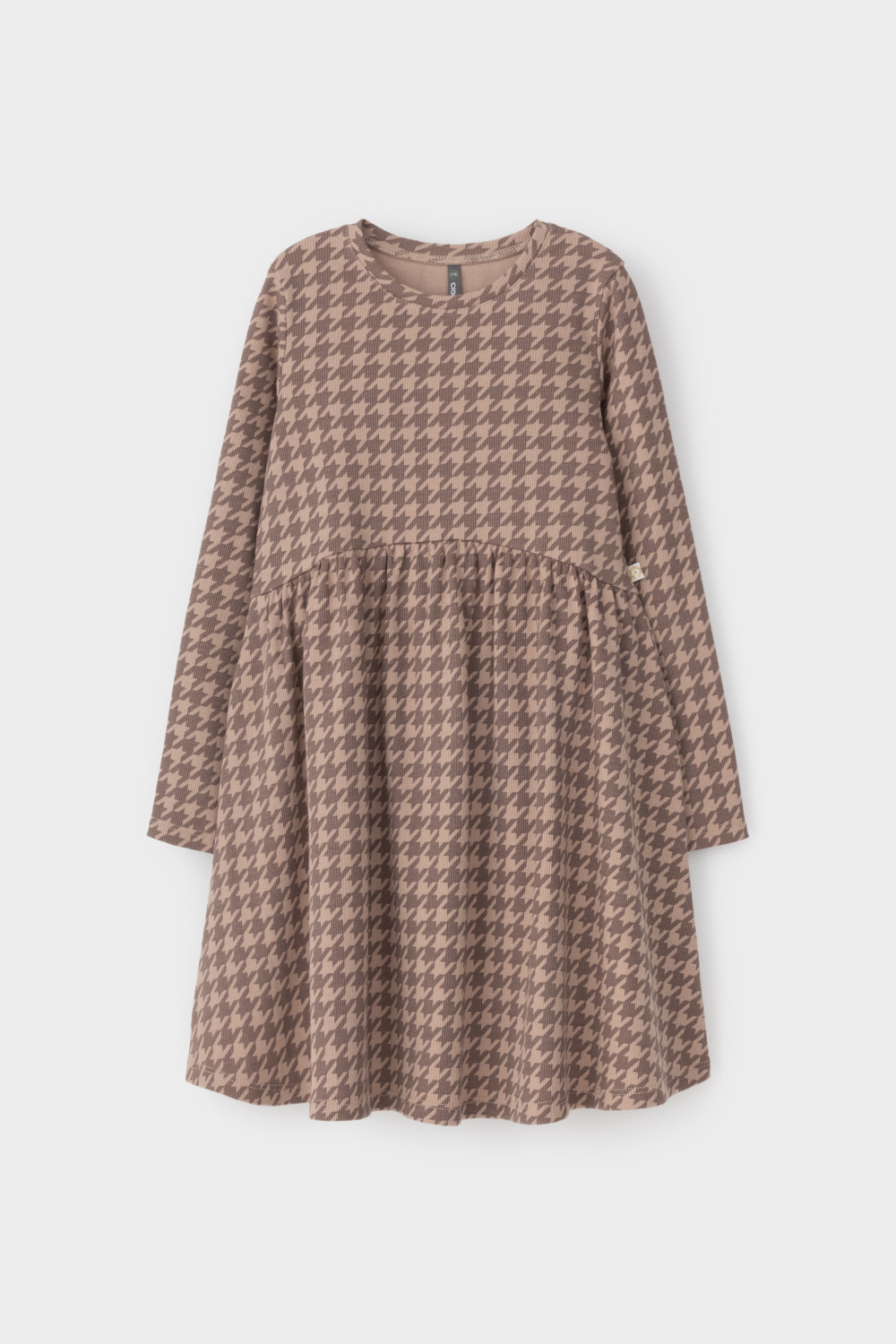 Платье для девочки, артикул: КР 5892, цвет: бежевый, фото 2