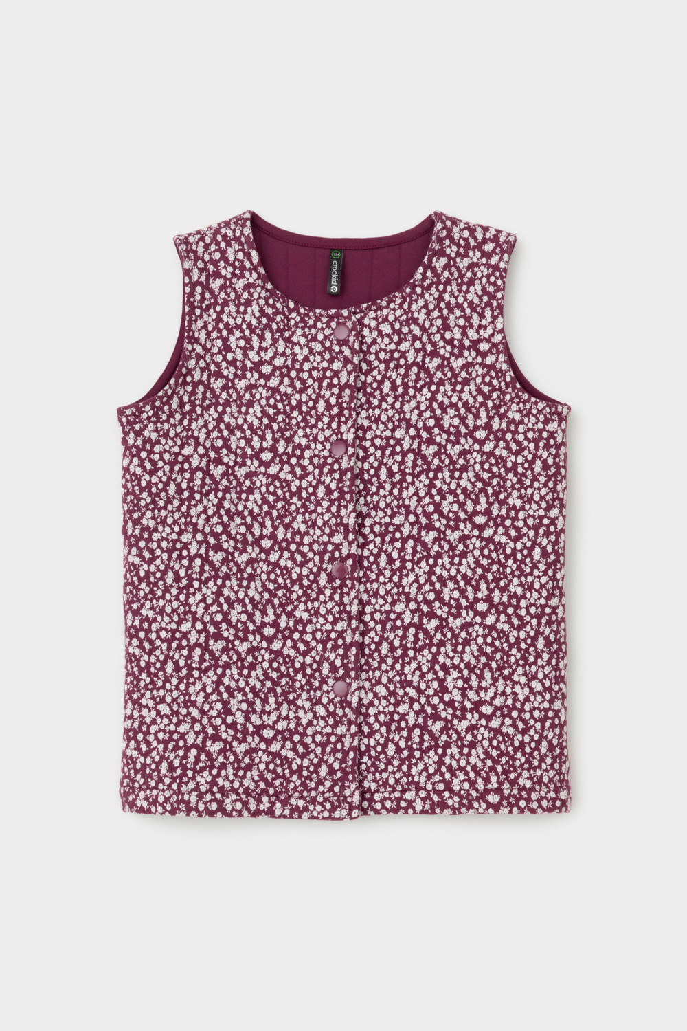 Жилеты для девочки, артикул: КР 302575, цвет: бордовый, фото 2