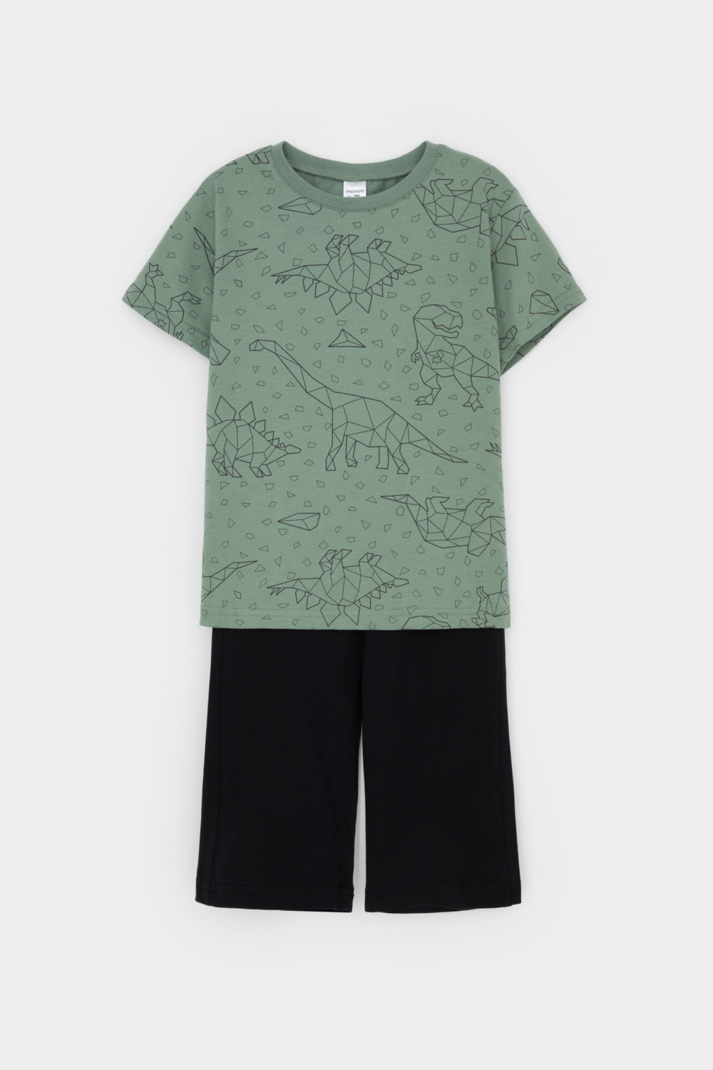 Пижама для мальчика, артикул: К 1614, цвет: зеленый, фото 2