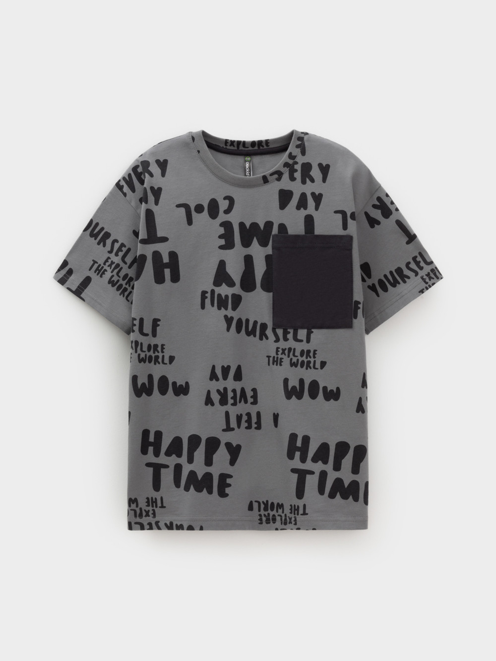 Футболка для мальчика, артикул: КР 302845, цвет: темно-серый, фото 2