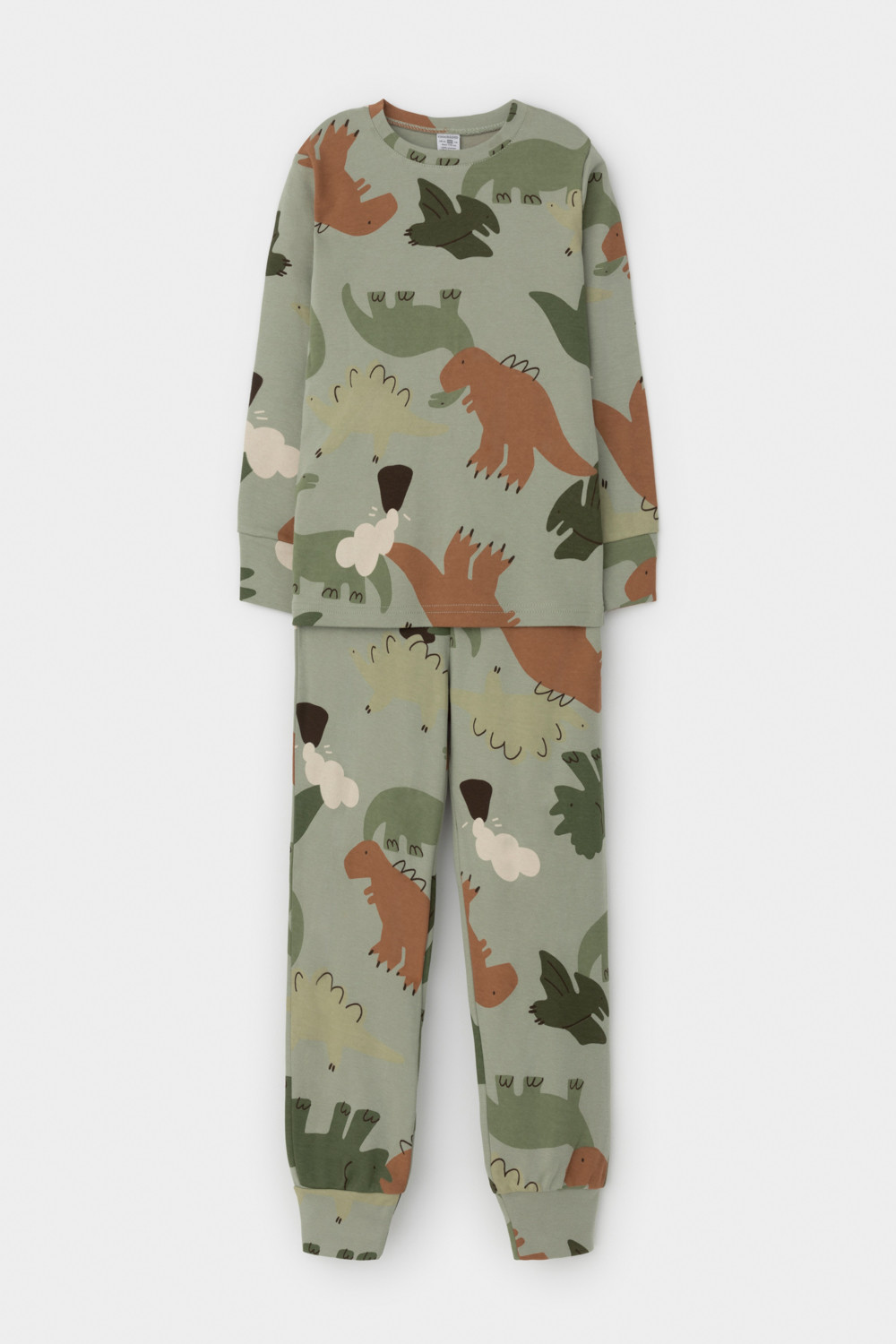 Пижама для мальчика, артикул: К 1552, цвет: хаки, фото 2