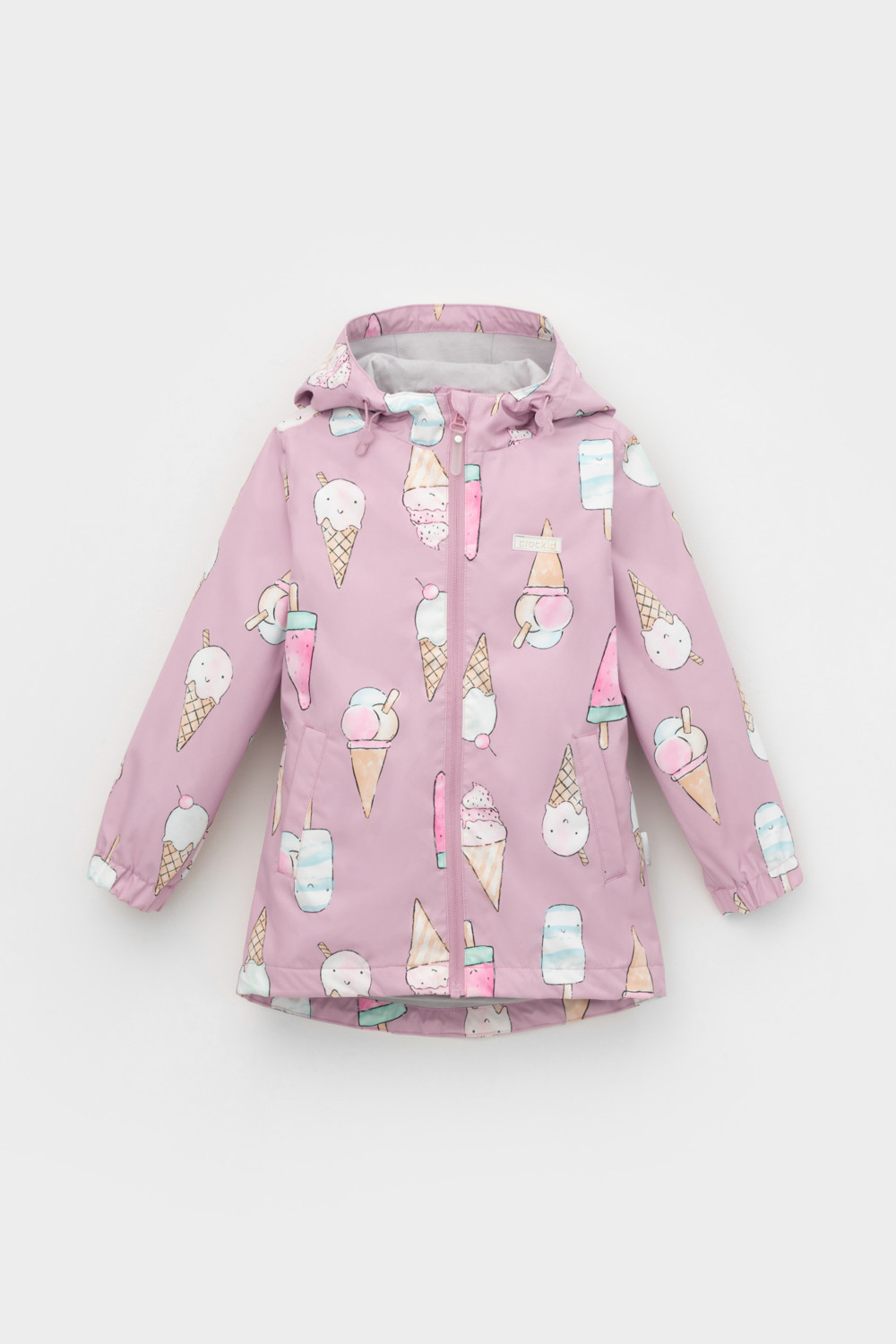 Куртка для девочки, артикул: ВК 32144/н/7 Ал, цвет: розовый, фото 2