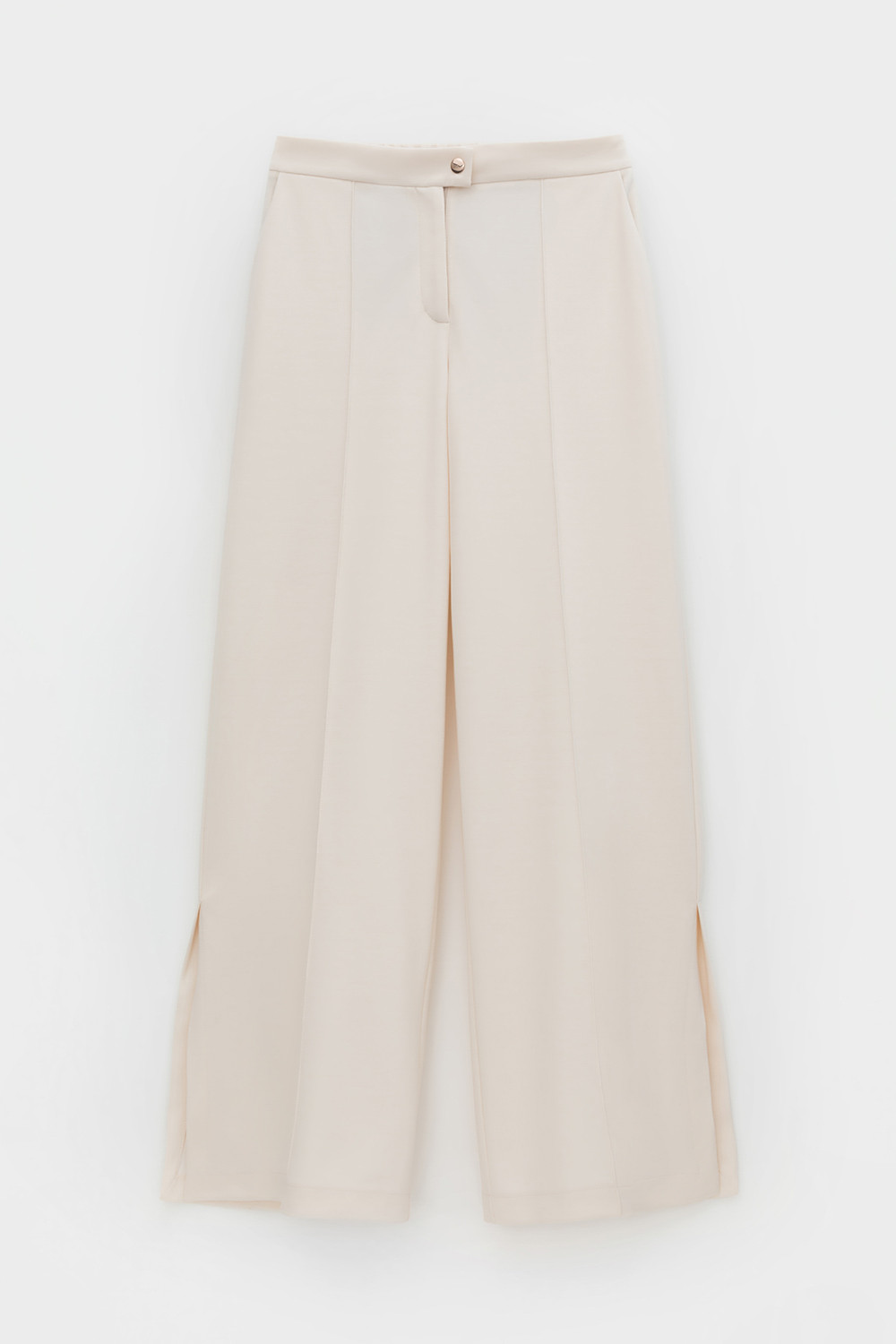 Брюки женские для мам, артикул: ЕВТ 4089, цвет: сливки2, фото 2