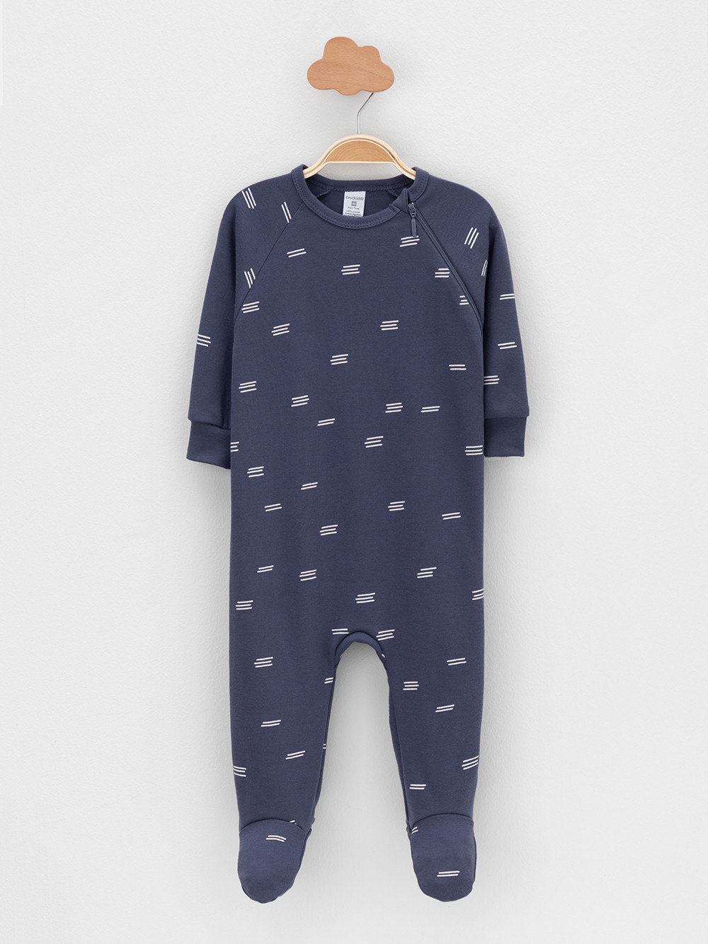 Комбинезон для новорожденных, артикул: К 6444-2уп, цвет: синий, фото 2