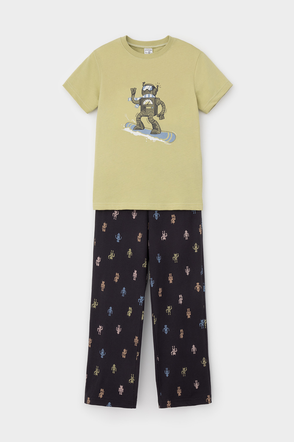 Пижама для мальчика, артикул: К 1599, цвет: зеленый, фото 2