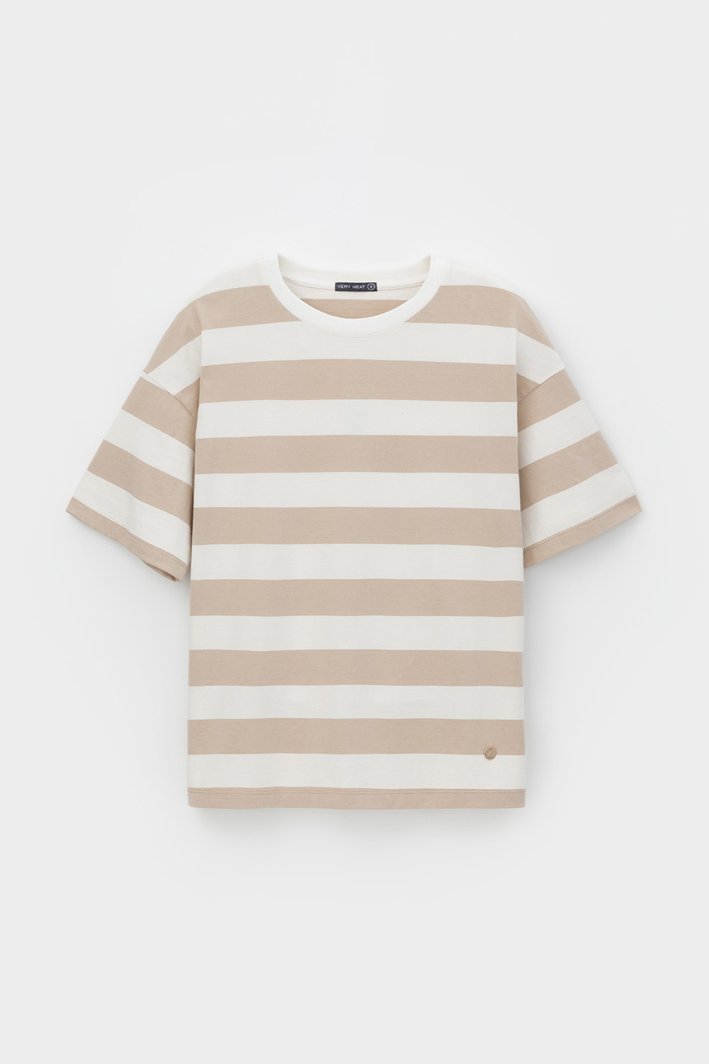 Футболки женские для мам, артикул: ЕВТ 3190, цвет: бежевый, фото 2