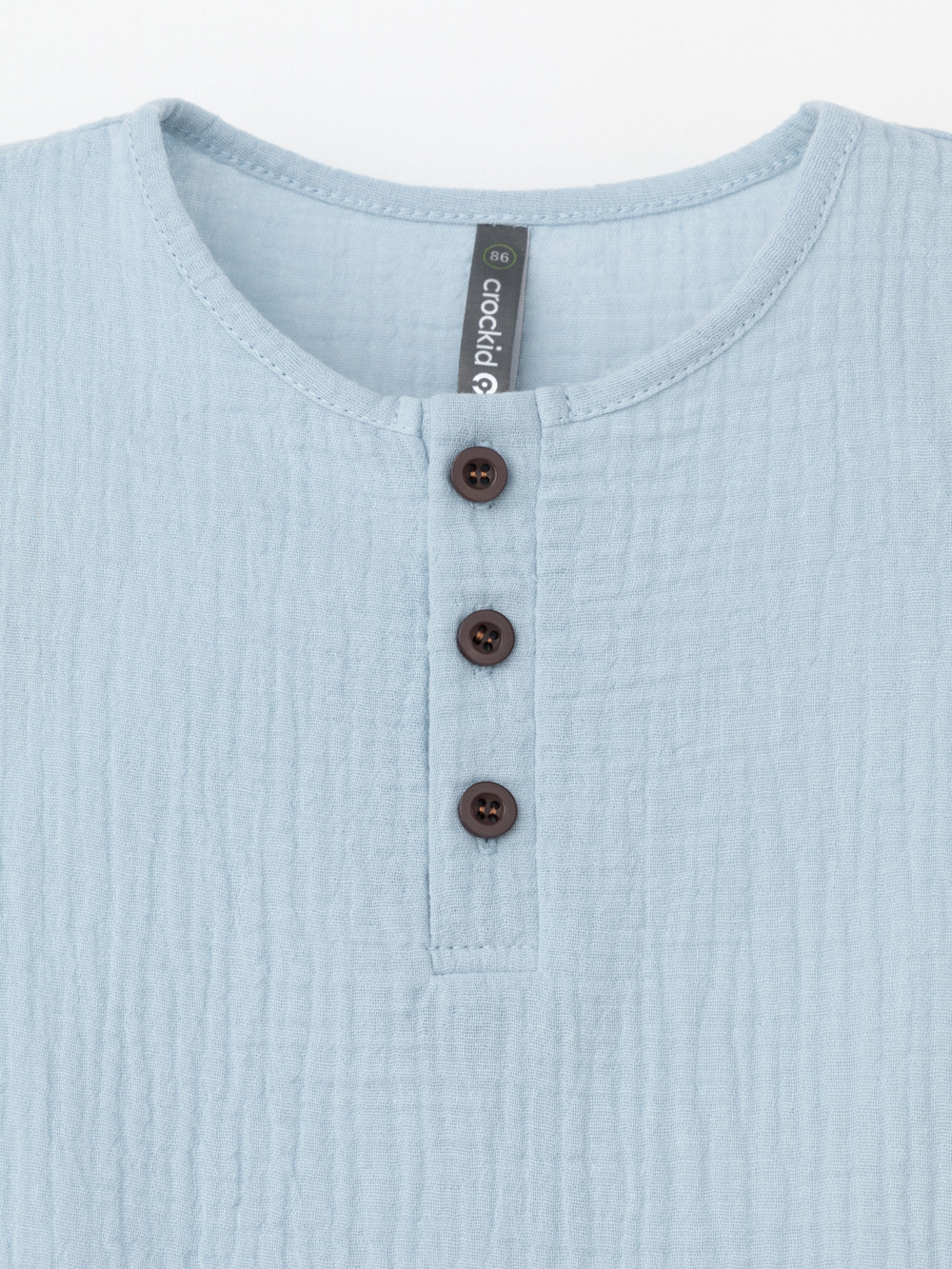 Полукомбинезон для мальчика, артикул: ТК 62017, цвет: голубой, фото 2