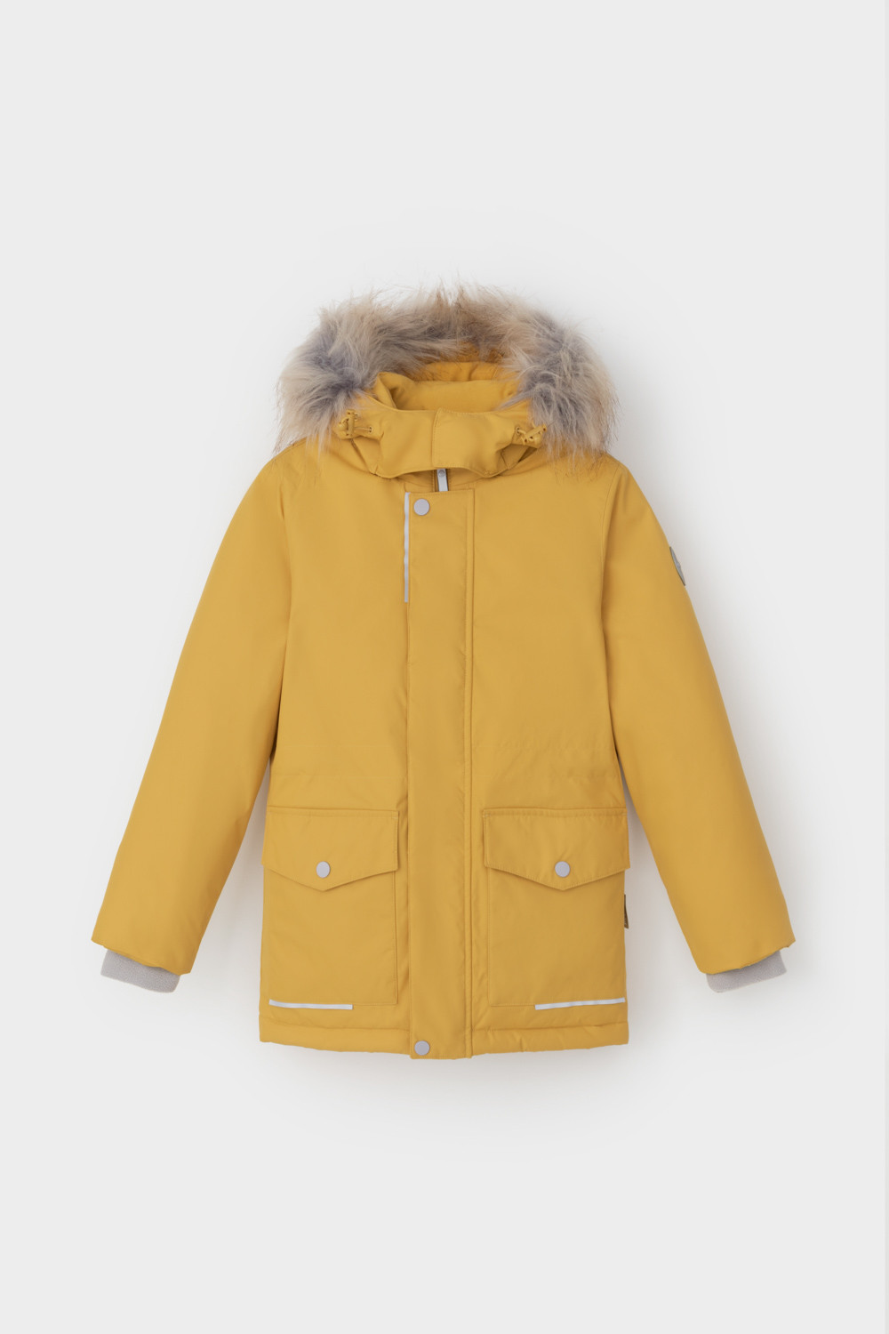 Куртки для мальчика, артикул: ВК 36103/2 ГР (122-158), цвет: горчица, фото 2