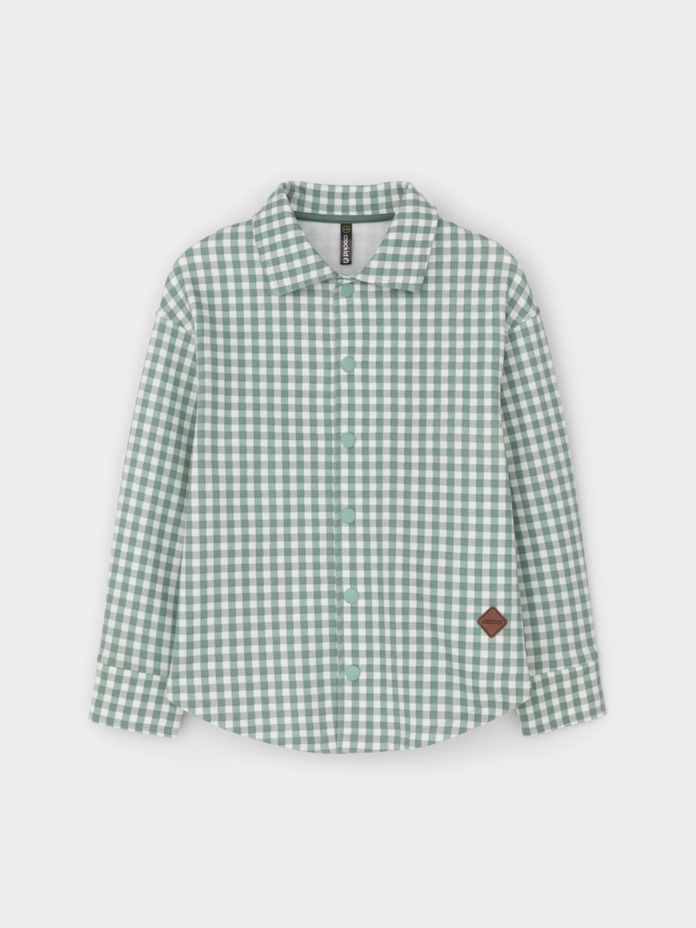 Рубашки для мальчика, артикул: КР 302567, цвет: зеленый, фото 2