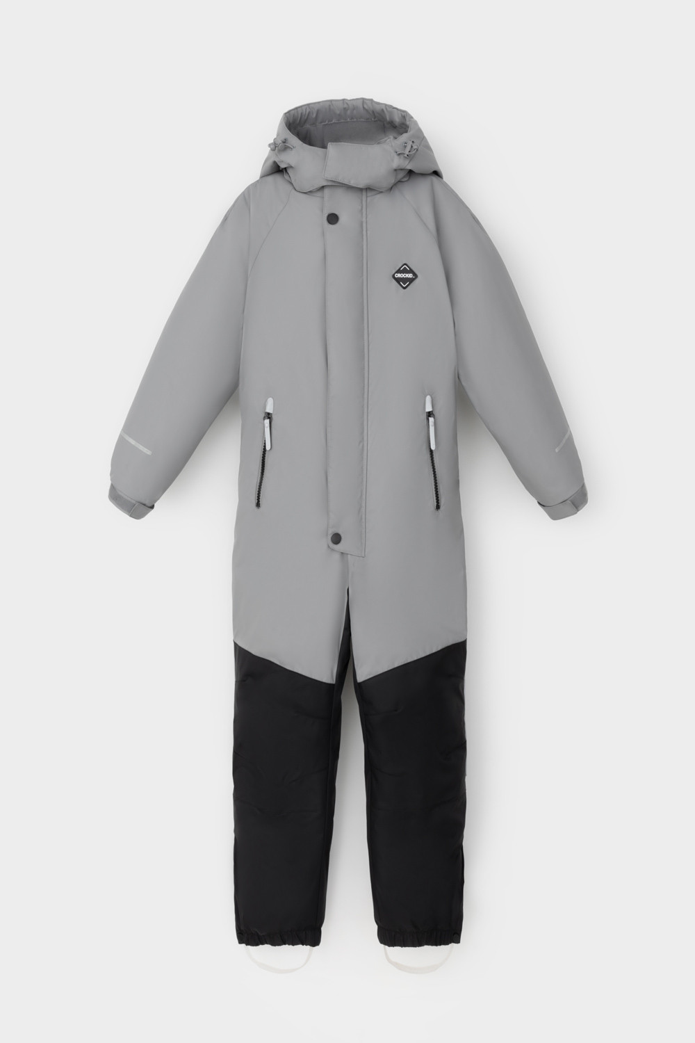 Комбинезоны утепленные для мальчика, артикул: ВК 60122/4 ГР, цвет: серый, фото 2