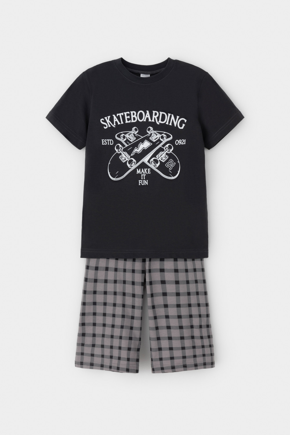 Пижама для мальчика, артикул: К 1528, цвет: черный3, фото 2