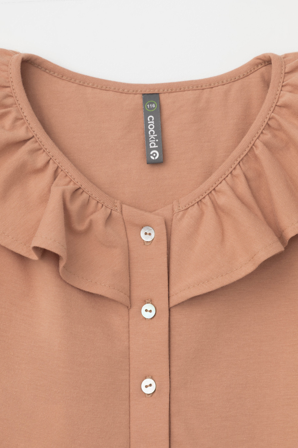 Платье для девочки, артикул: КР 5879, цвет: коричневый, фото 2