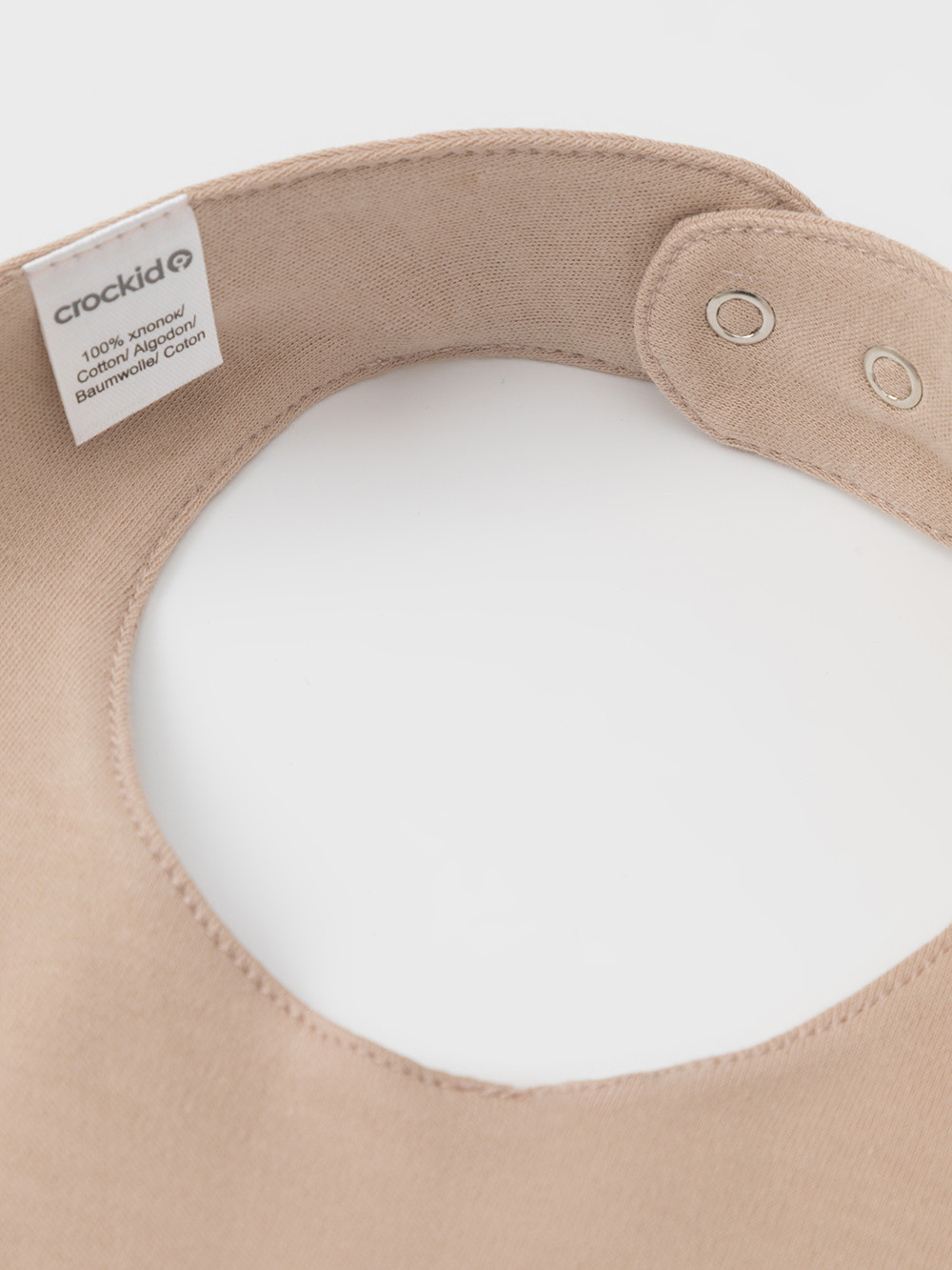 Нагрудник для новорожденных, артикул: К 8519, цвет: бежевый, фото 2