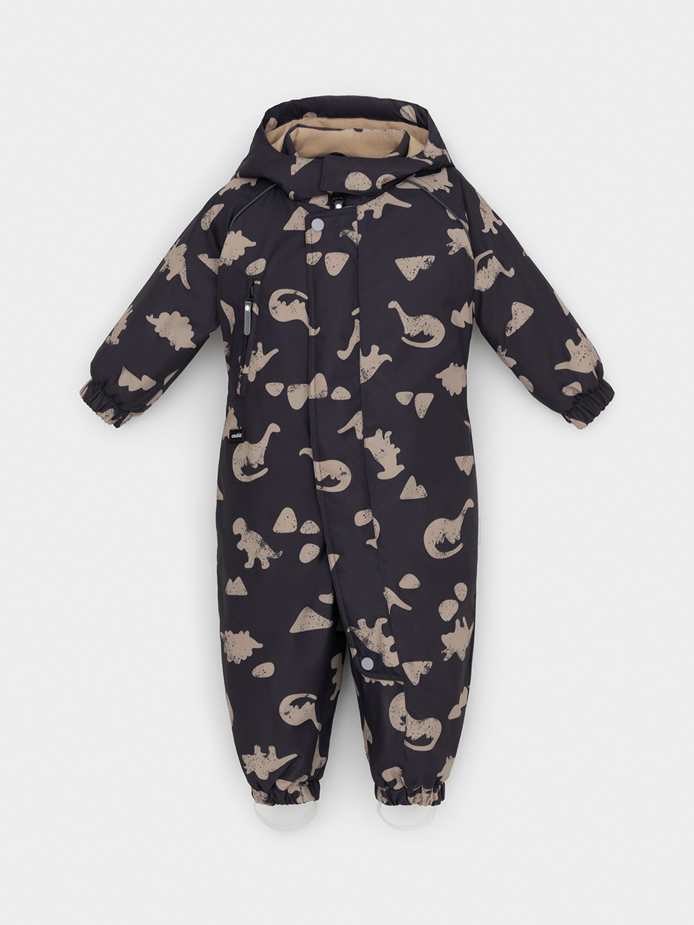 Комбинезоны утепленные для мальчика, артикул: ВК 60085/н/65 Ал, цвет: темно-серый, фото 2