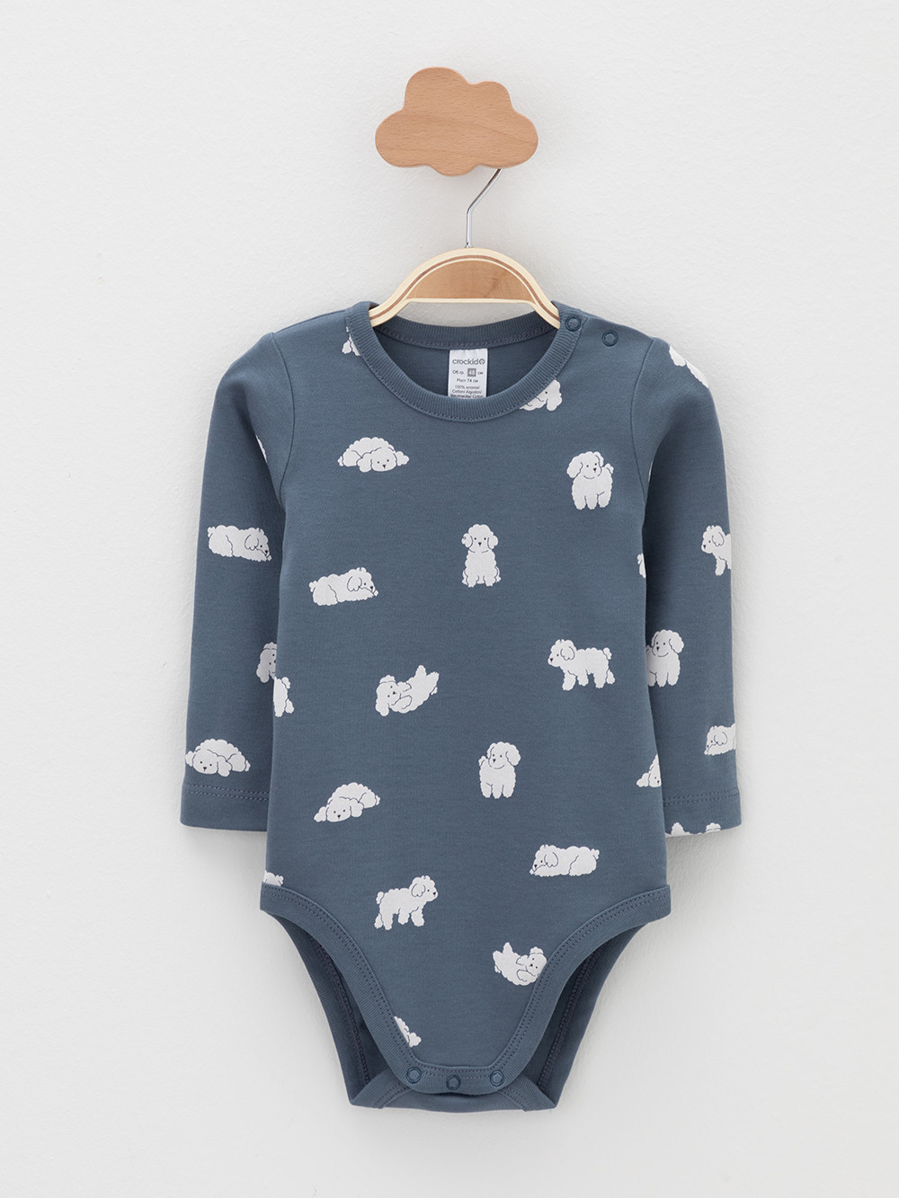 Боди для новорожденных, артикул: К 6087-2уп, цвет: синий, фото 2