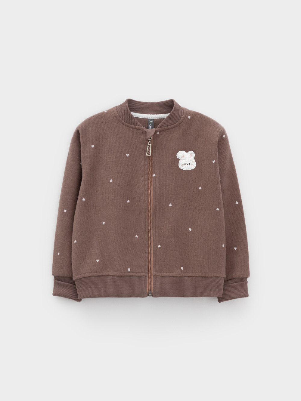 Жакет для девочки, артикул: КР 302900, цвет: кофейный, фото 2