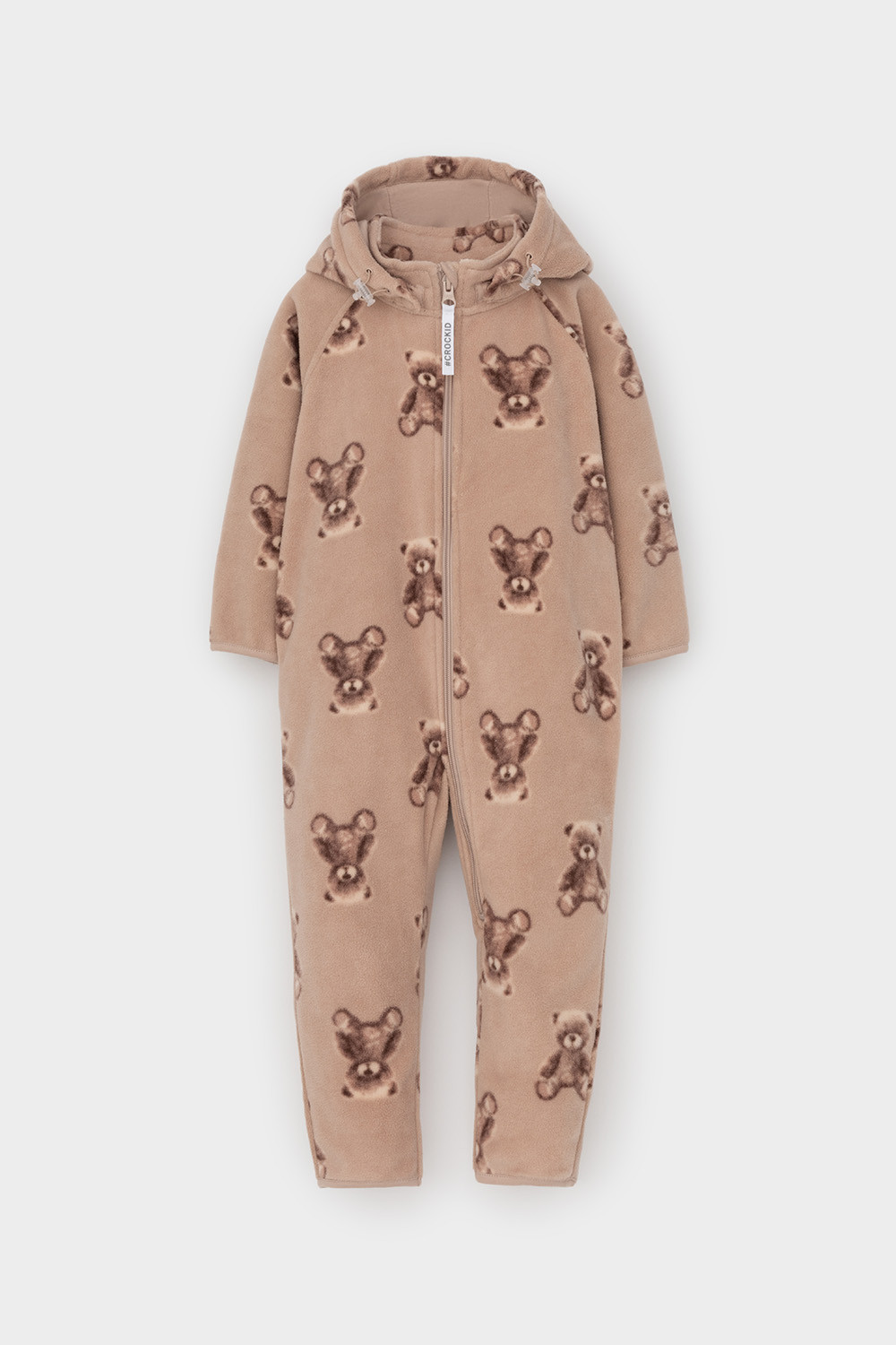 Комбинезон для девочки, артикул: ФЛ 60000, цвет: светло-бежевый, фото 2