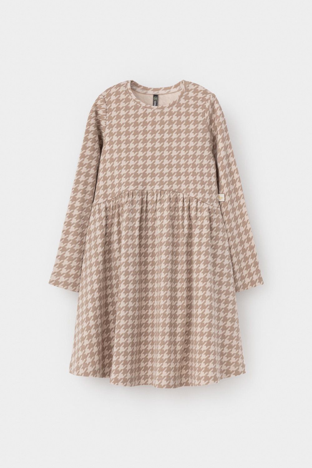 Платье для девочки, артикул: КР 5892, цвет: бежевый, фото 2