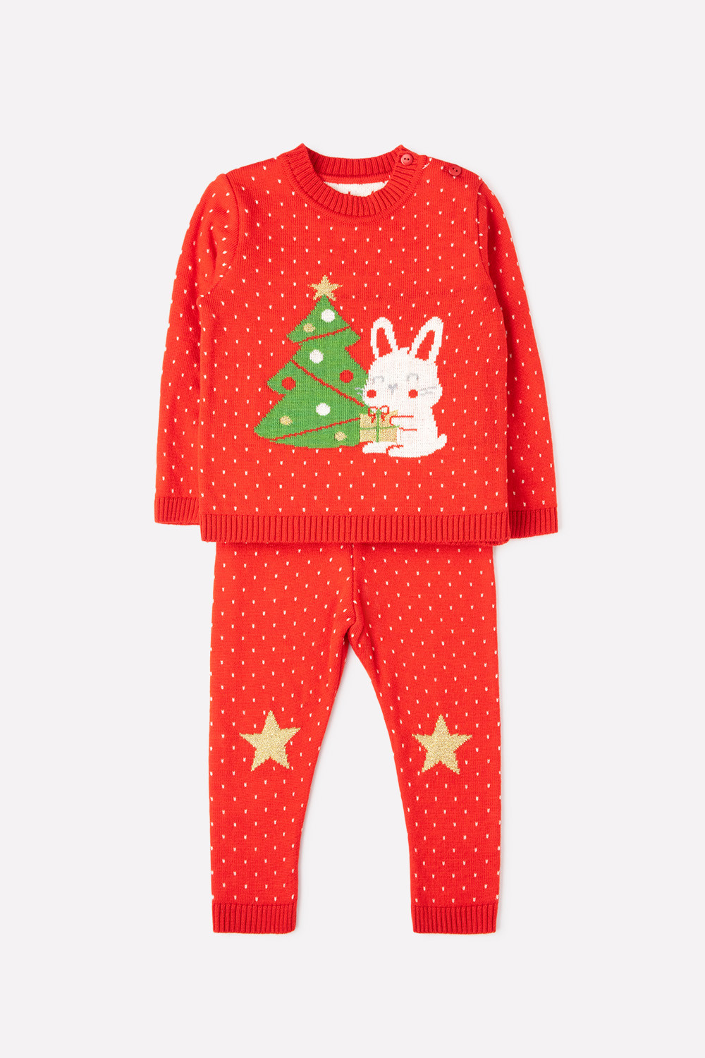 Комплект для девочки, артикул: К 857/ш, цвет: красный, фото 2